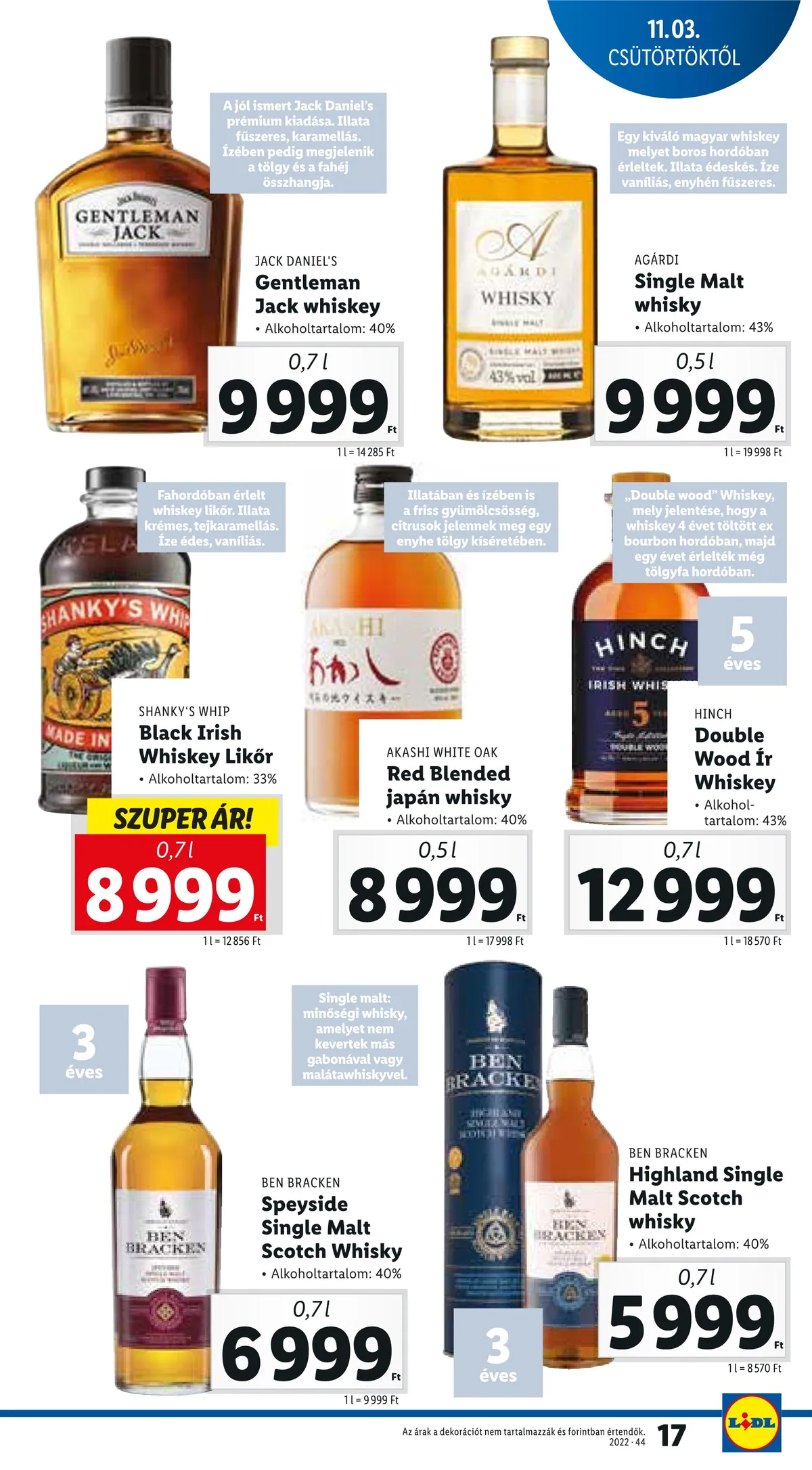 Lidl akciós újság 11.03–11.09 – 17. oldal