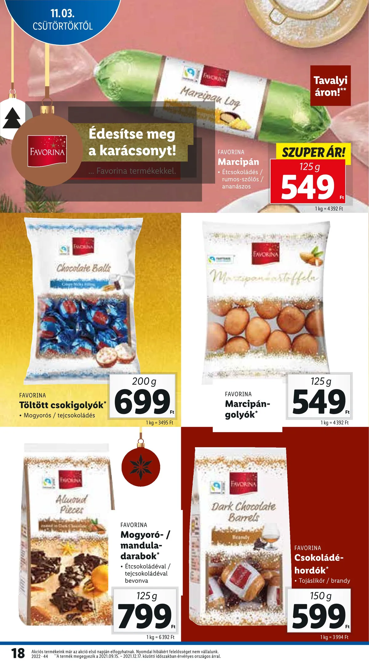 Lidl akciós újság 11.03–11.09 – 18. oldal