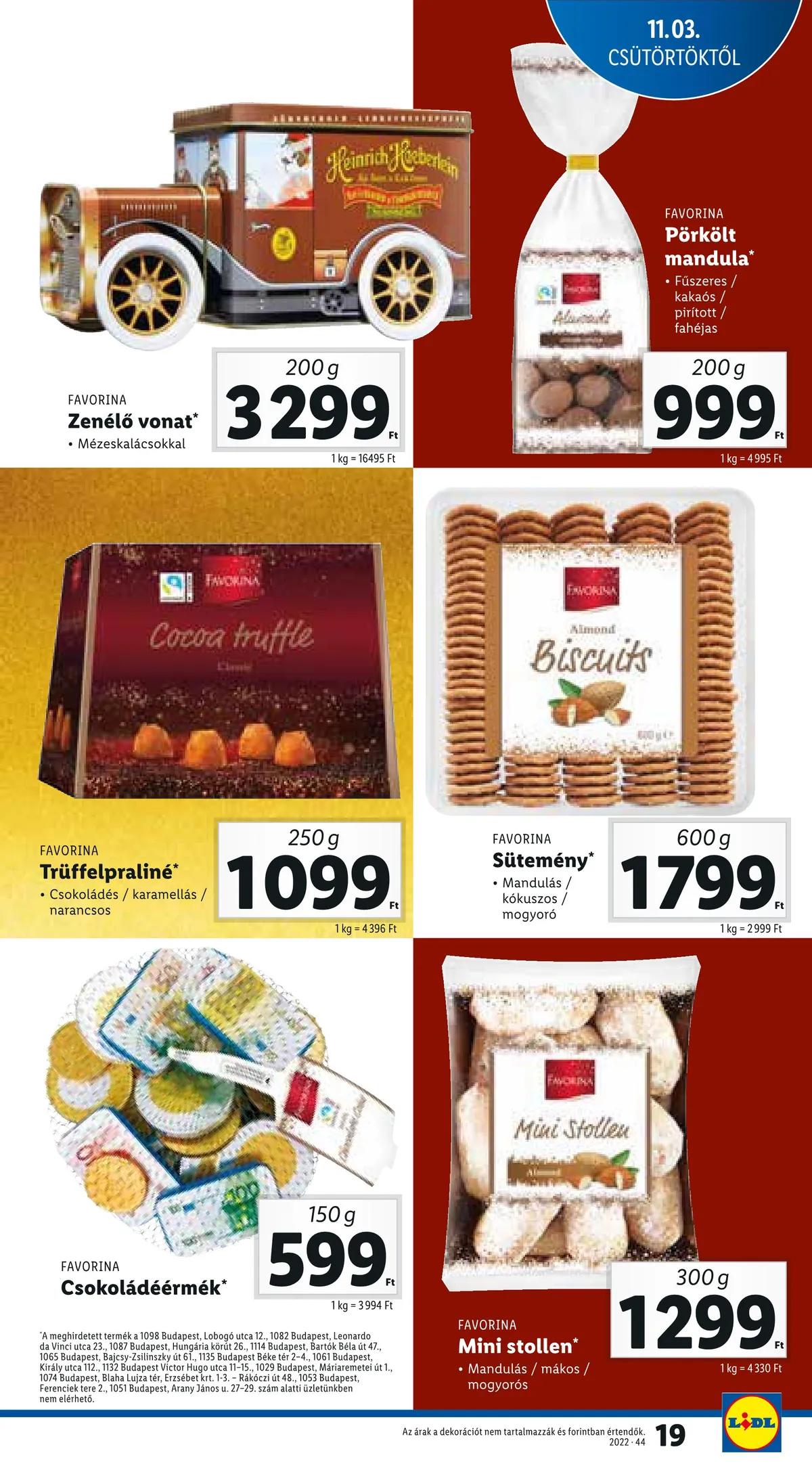 Lidl akciós újság 11.03–11.09 – 19. oldal