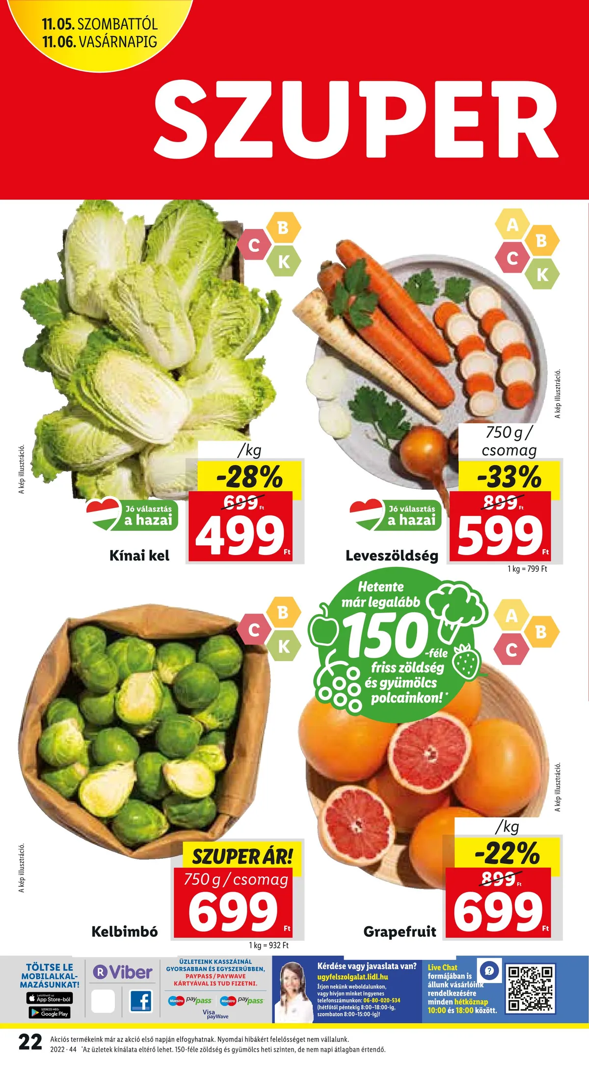 Lidl akciós újság 11.03–11.09 – 22. oldal