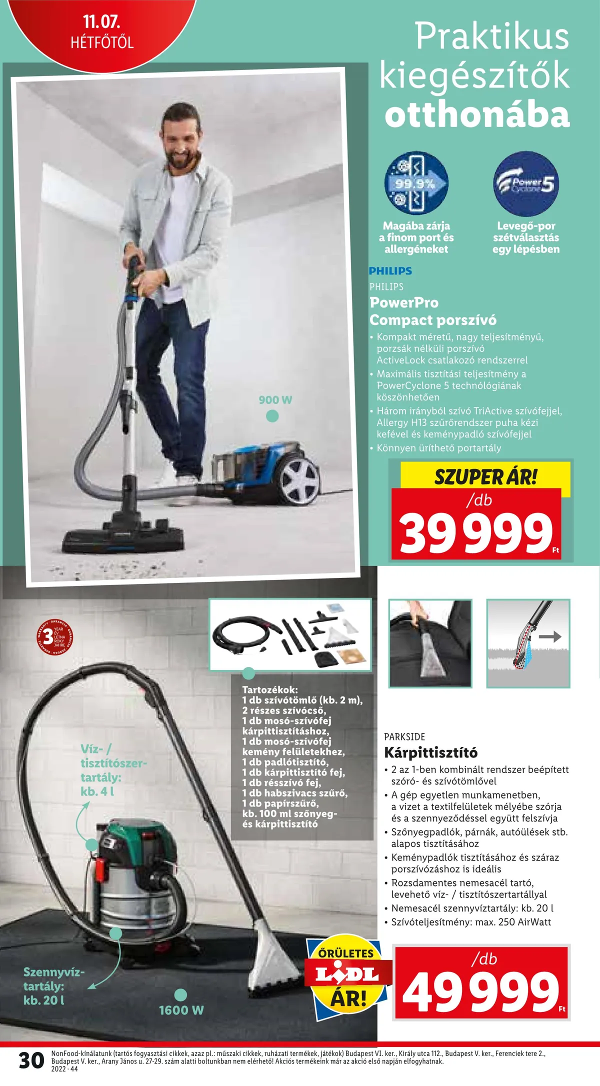 Lidl akciós újság 11.03–11.09 – 30. oldal