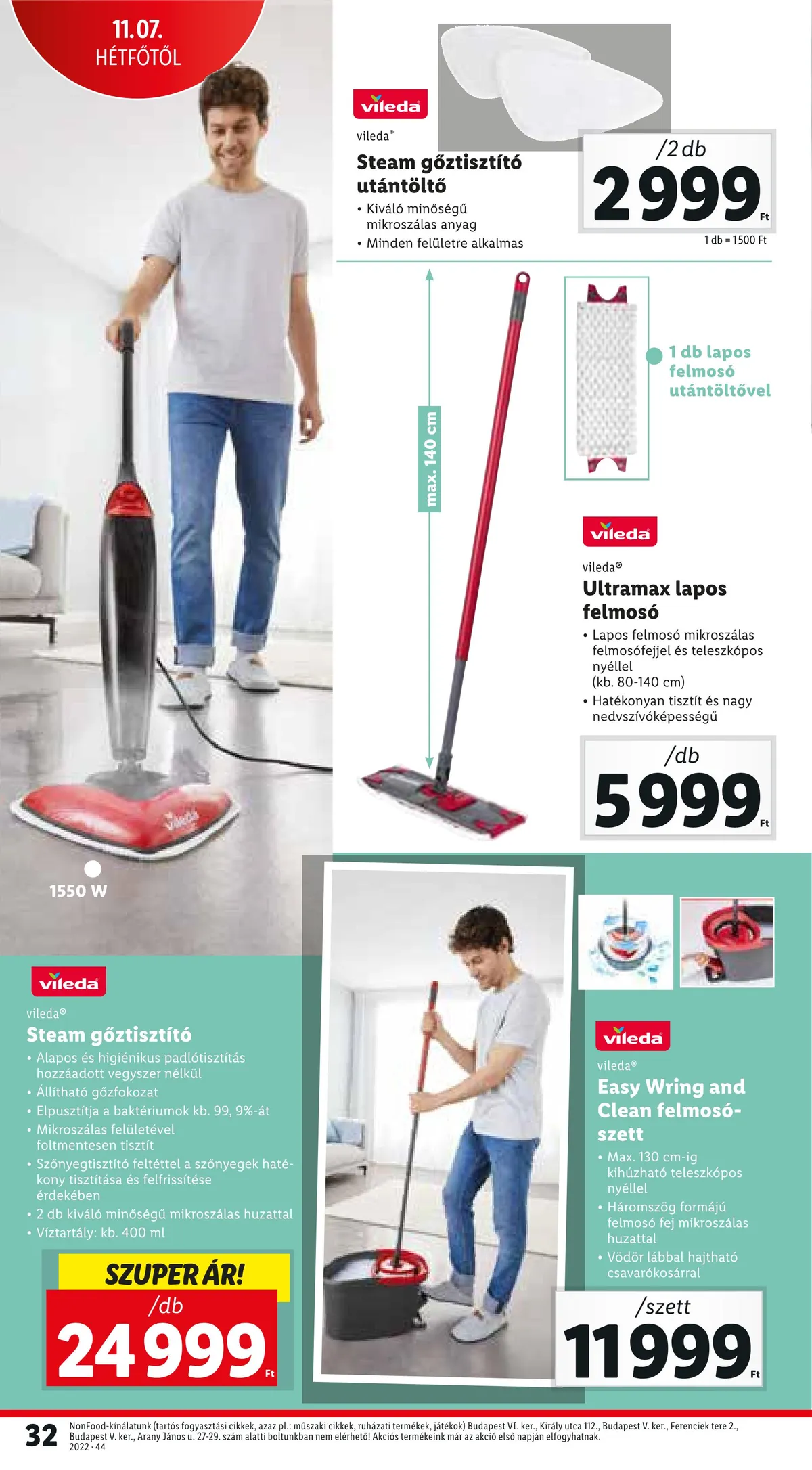 Lidl akciós újság 11.03–11.09 – 32. oldal