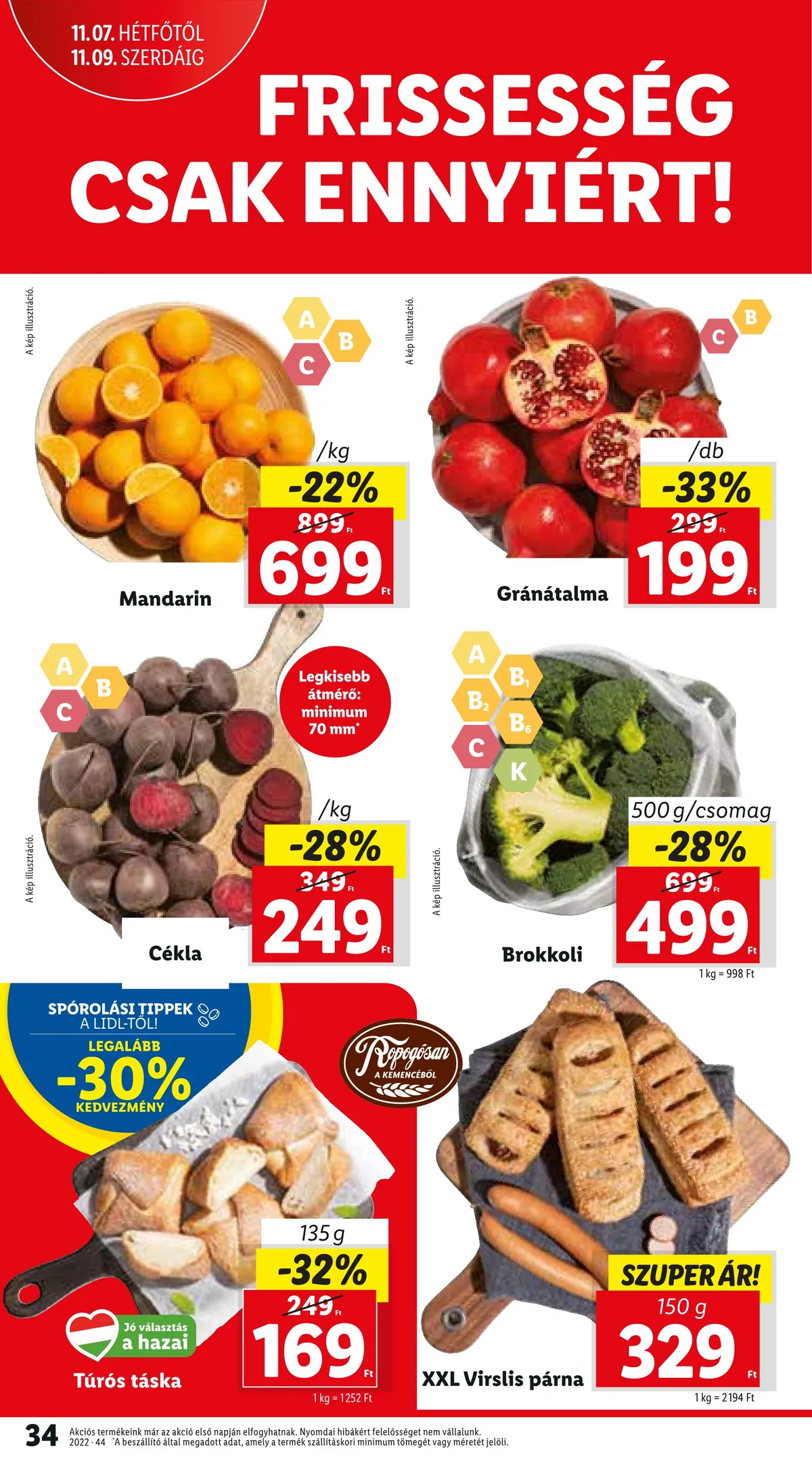 Lidl akciós újság 11.03–11.09 – 34. oldal