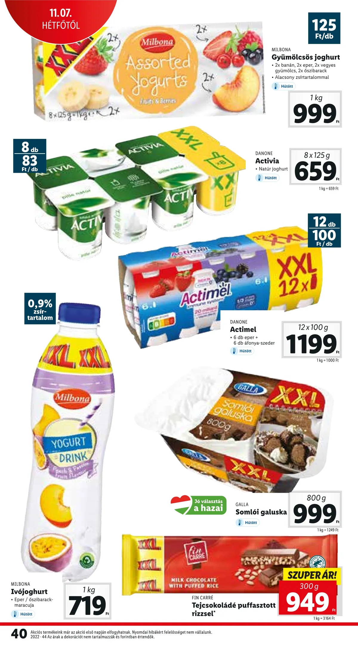 Lidl akciós újság 11.03–11.09 – 40. oldal