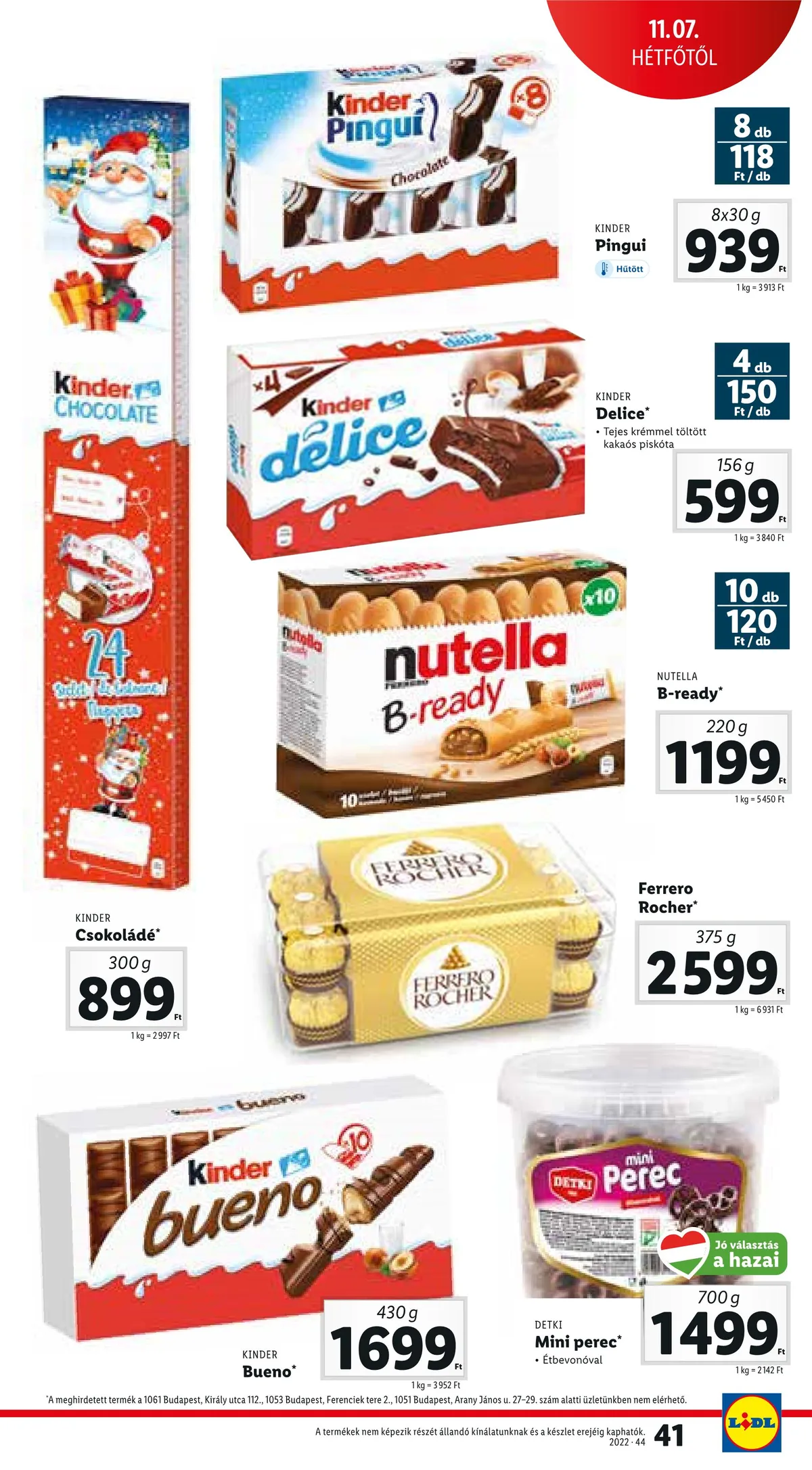 Lidl akciós újság 11.03–11.09 – 41. oldal