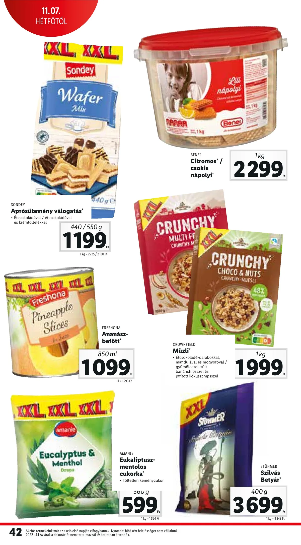 Lidl akciós újság 11.03–11.09 – 42. oldal