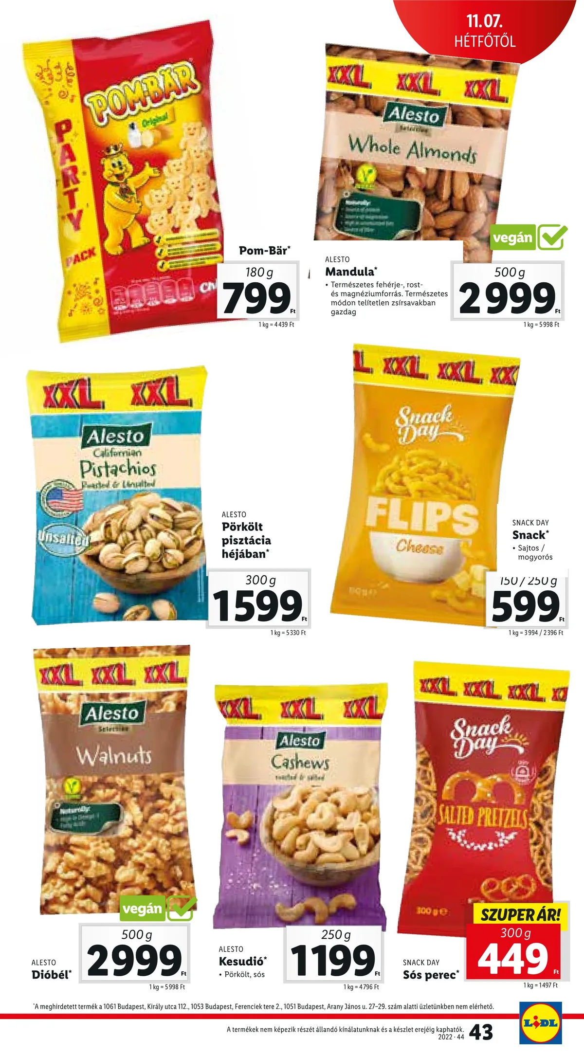 Lidl akciós újság 11.03–11.09 – 43. oldal