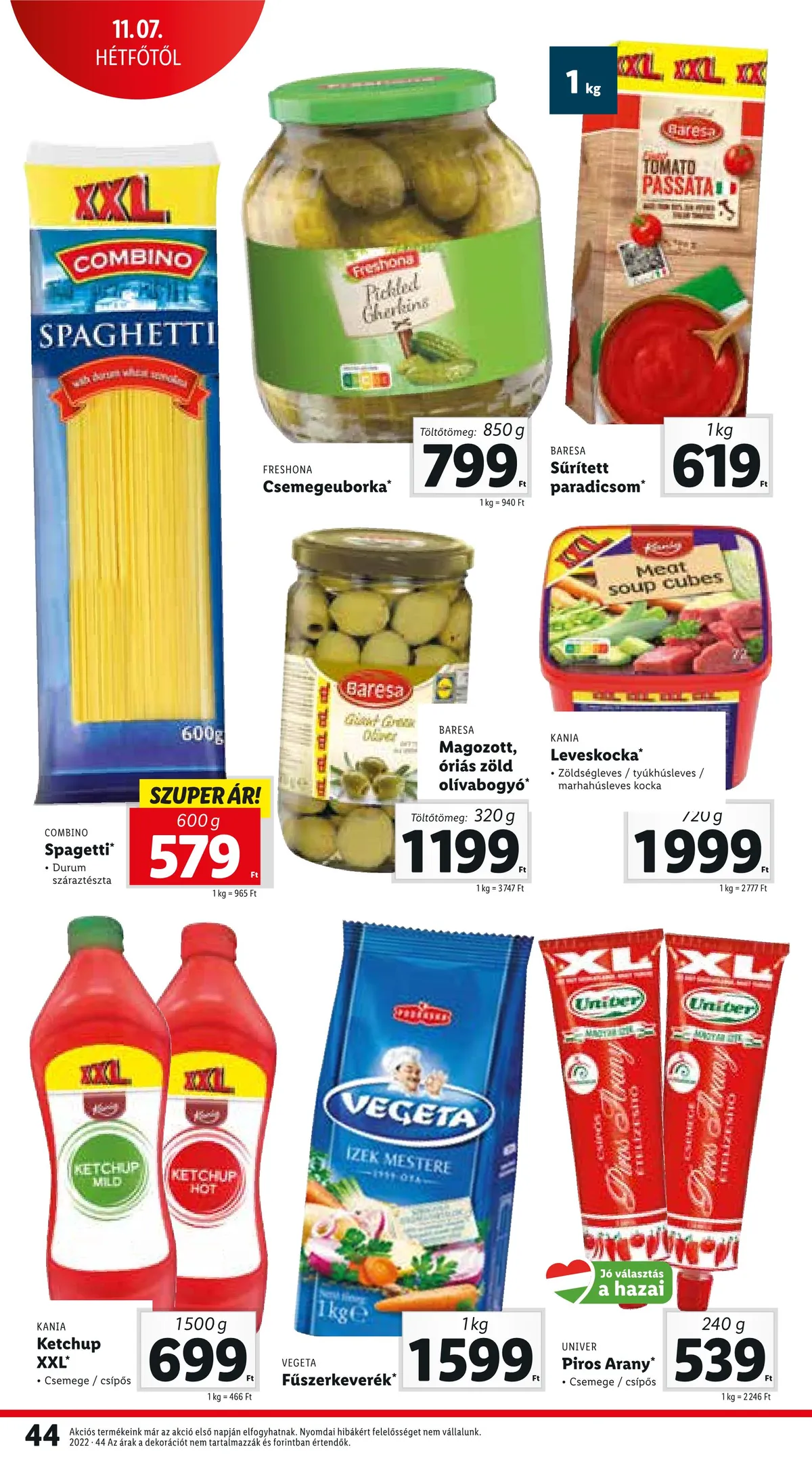 Lidl akciós újság 11.03–11.09 – 44. oldal