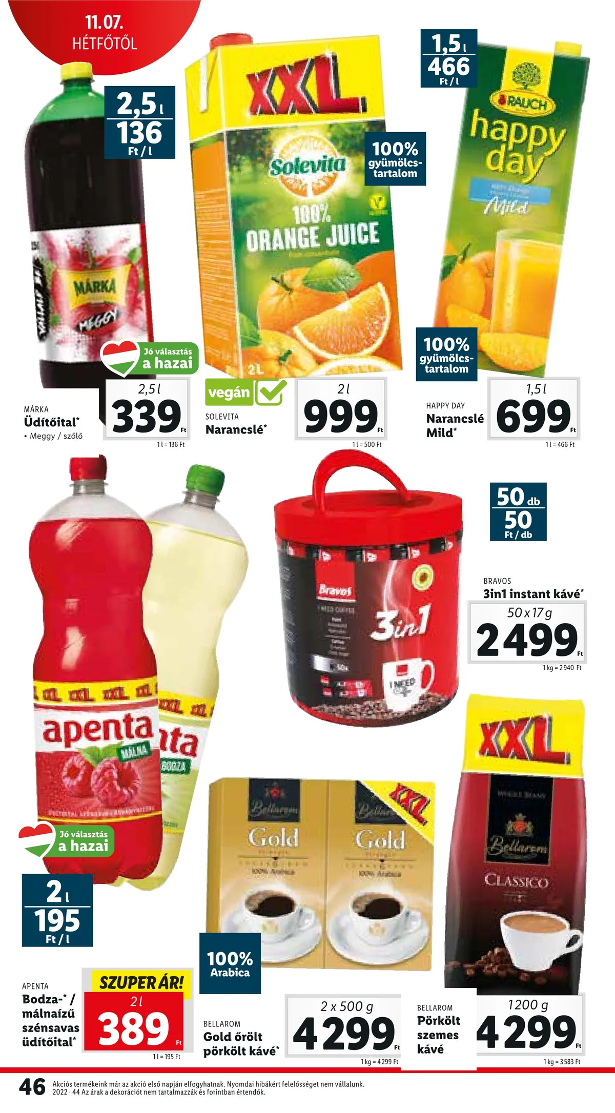 Lidl akciós újság 11.03–11.09 – 46. oldal