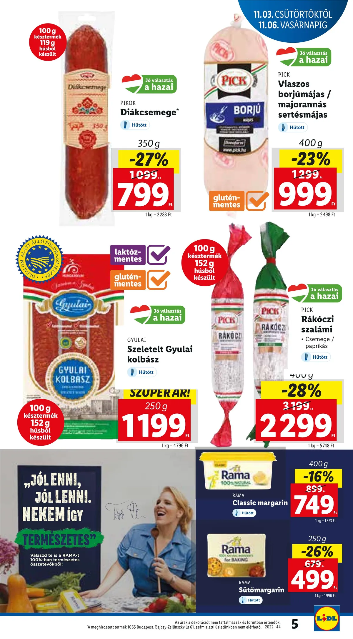Lidl akciós újság 11.03–11.09 – 5. oldal