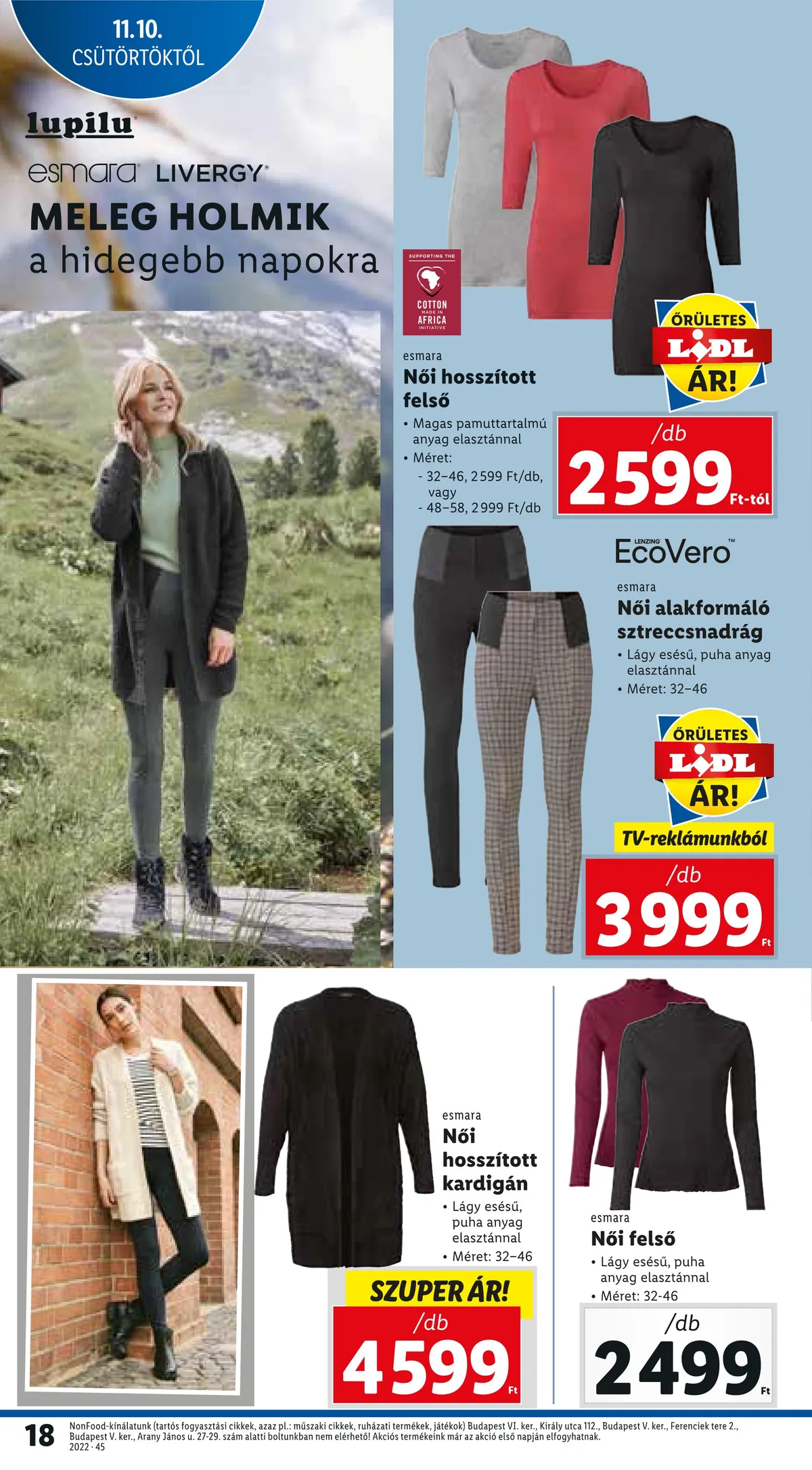 Lidl akciós újság 11.10–11.16 – 18. oldal