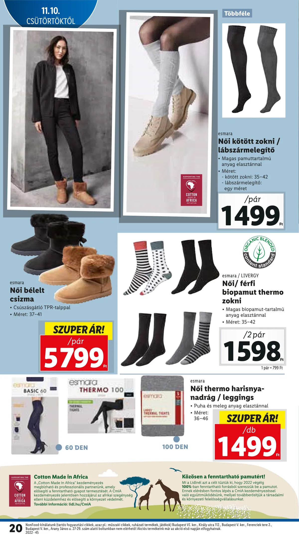 Lidl akciós újság 11.10–11.16 – 20. oldal