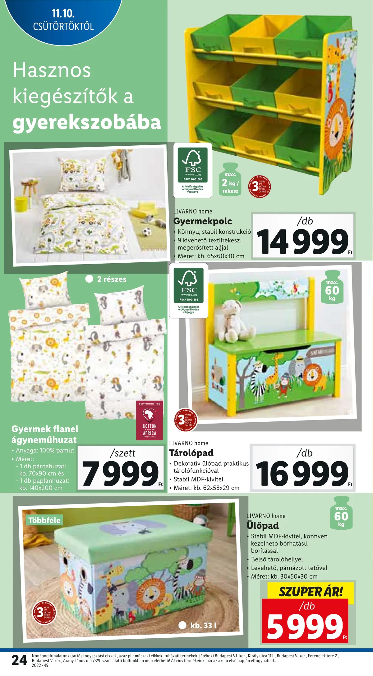 Lidl akciós újság 11.10–11.16 – 24. oldal