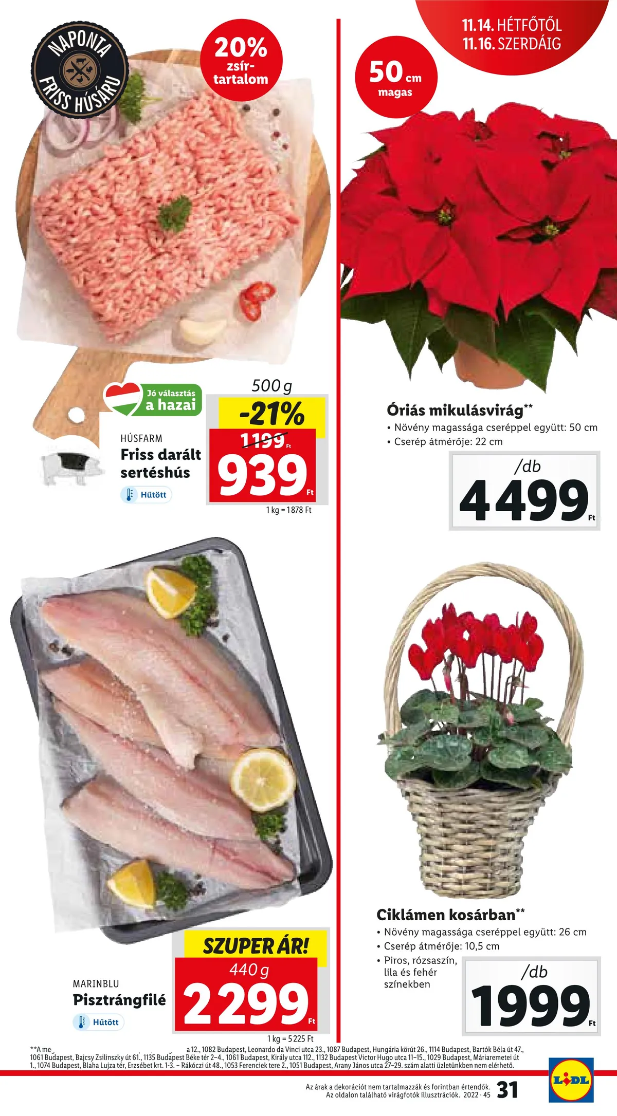 Lidl akciós újság 11.10–11.16 – 31. oldal