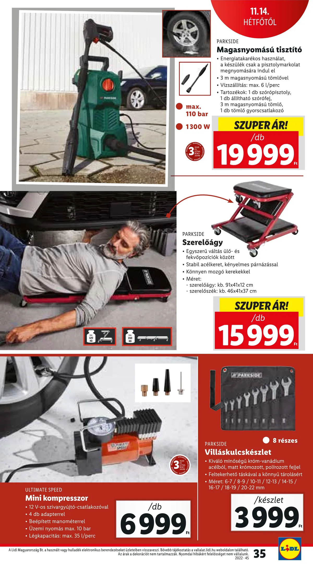Lidl akciós újság 11.10–11.16 – 35. oldal