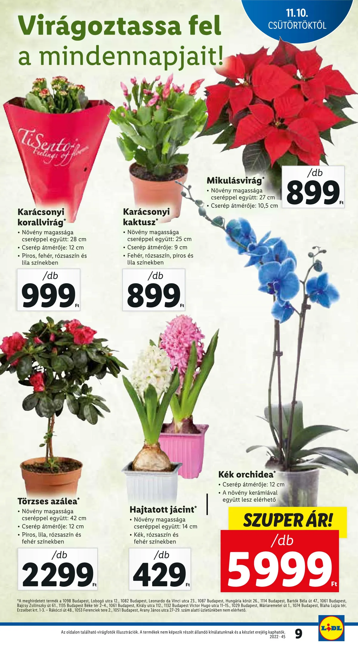 Lidl akciós újság 11.10–11.16 – 9. oldal