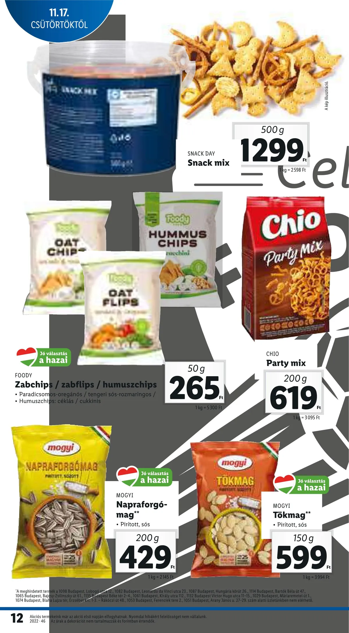 Lidl akciós újság 11.17–11.23 – 12. oldal