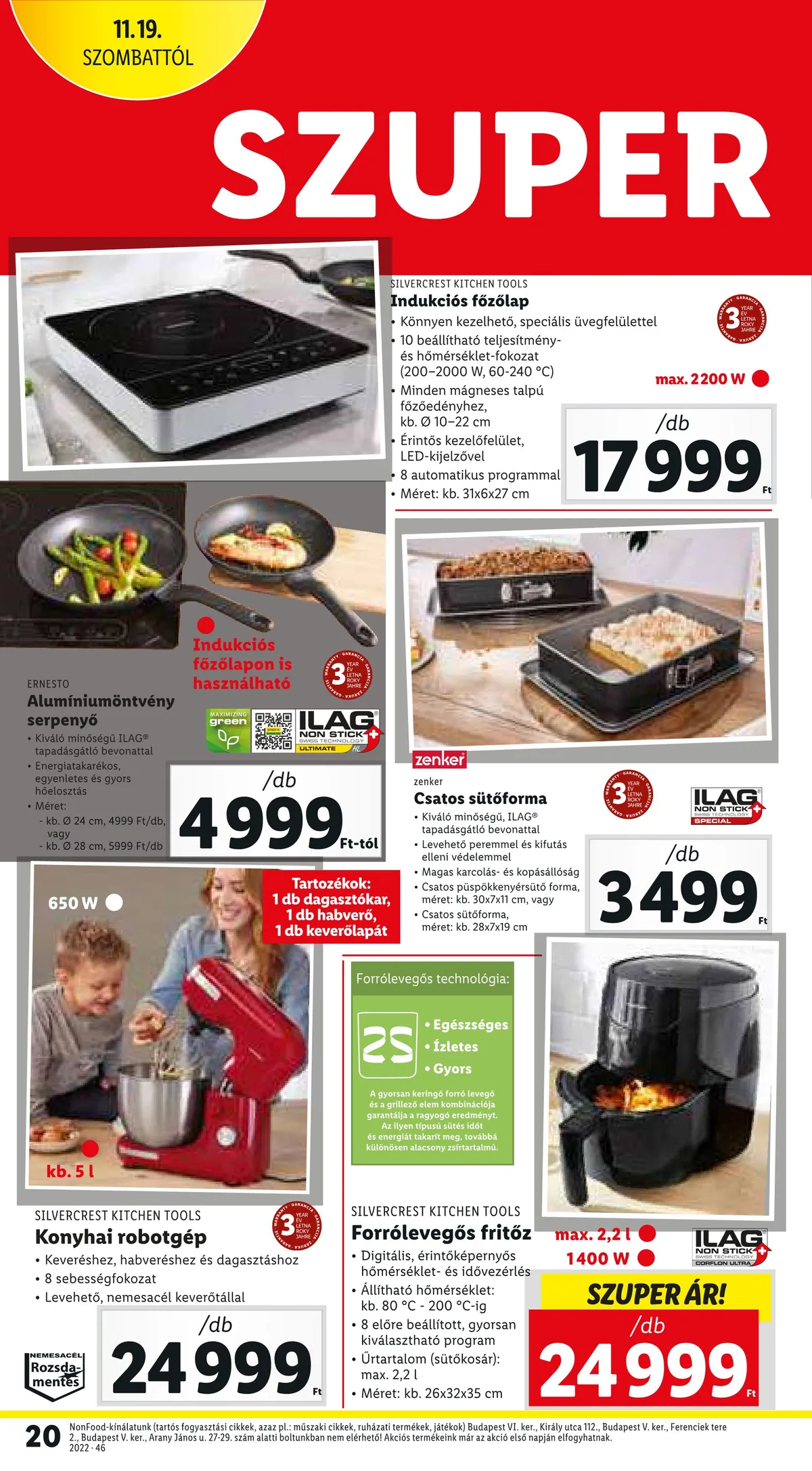 Lidl akciós újság 11.17–11.23 – 20. oldal