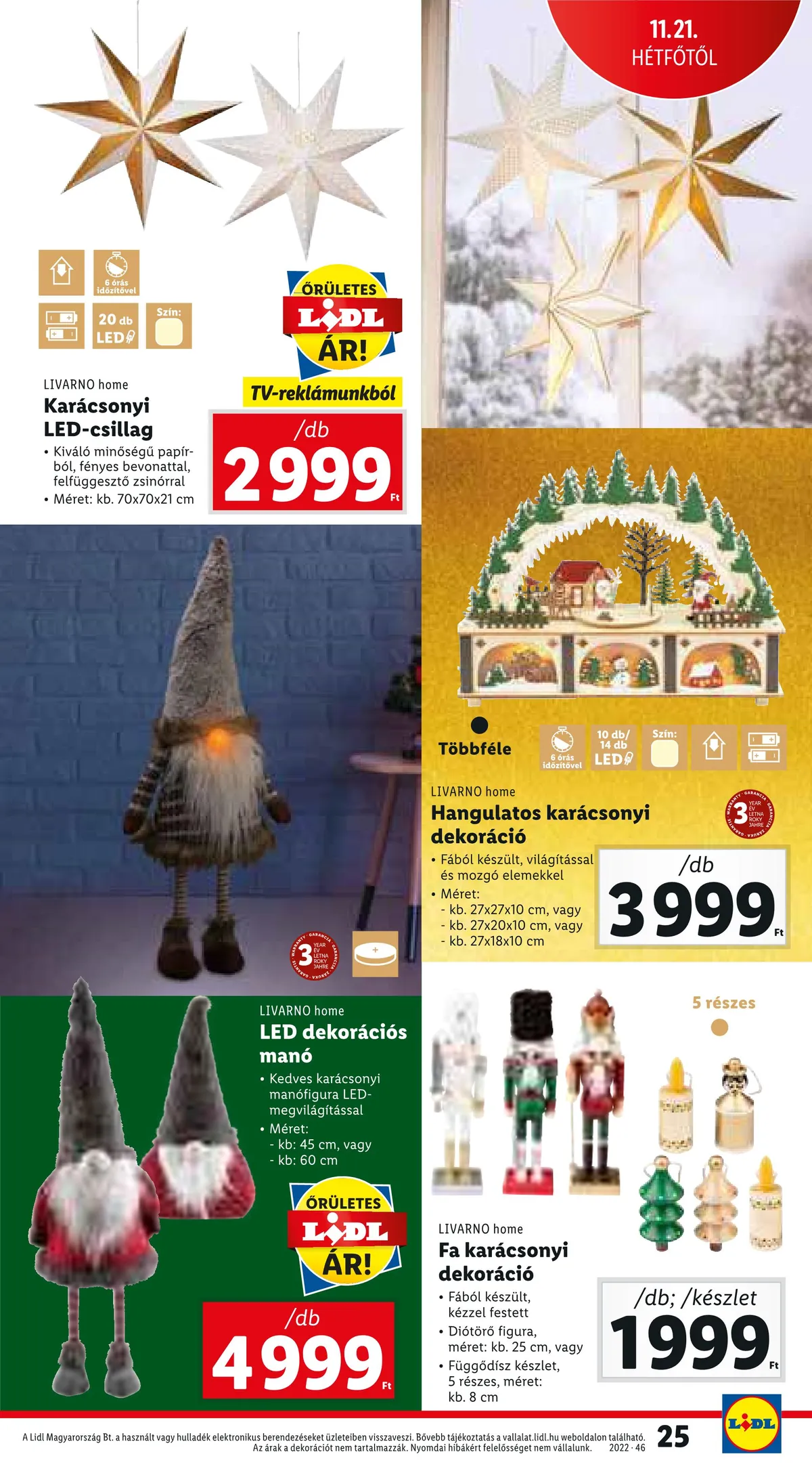 Lidl akciós újság 11.17–11.23 – 25. oldal