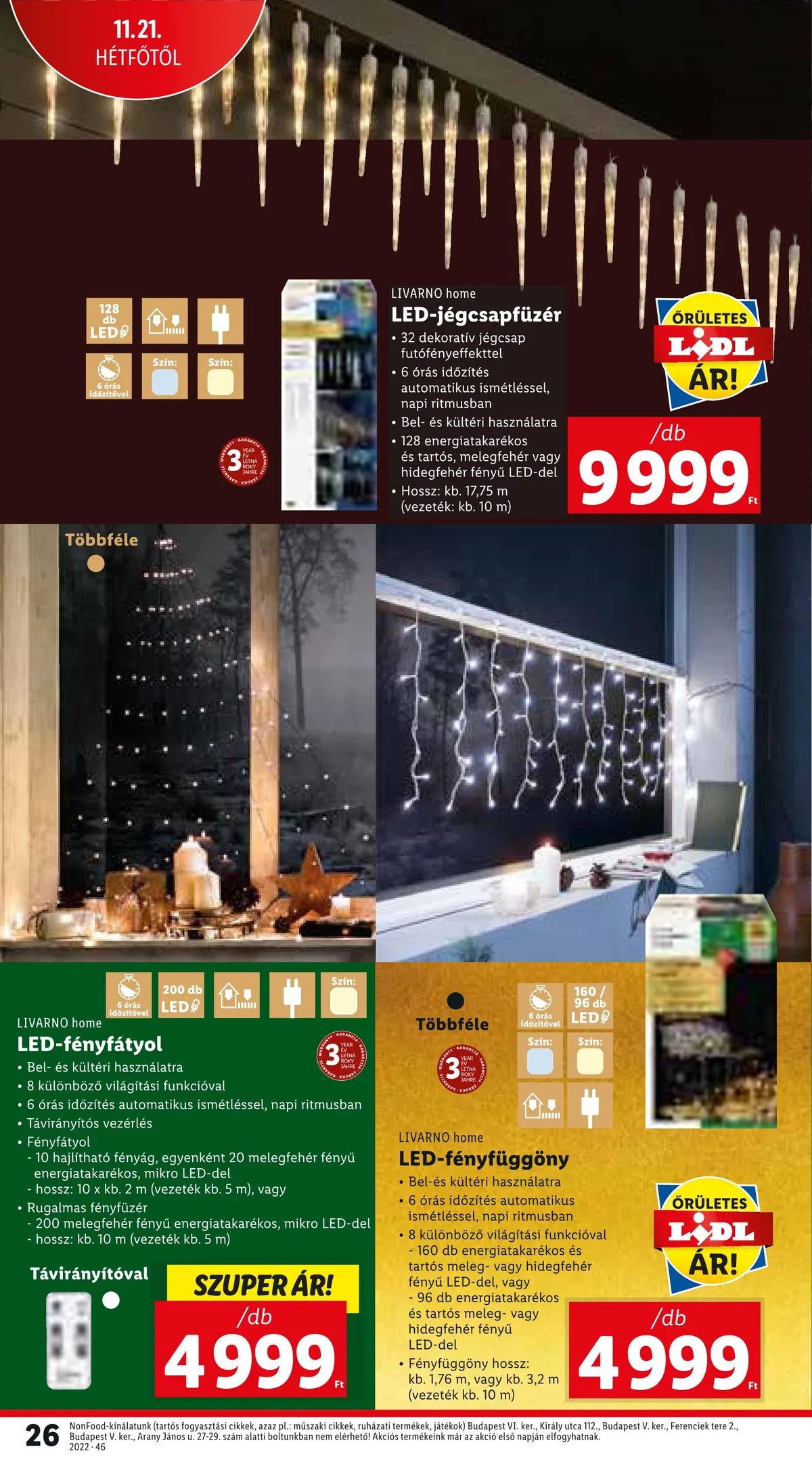 Lidl akciós újság 11.17–11.23 – 26. oldal