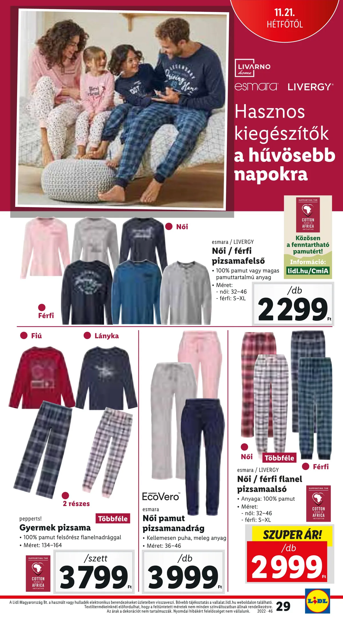 Lidl akciós újság 11.17–11.23 – 29. oldal