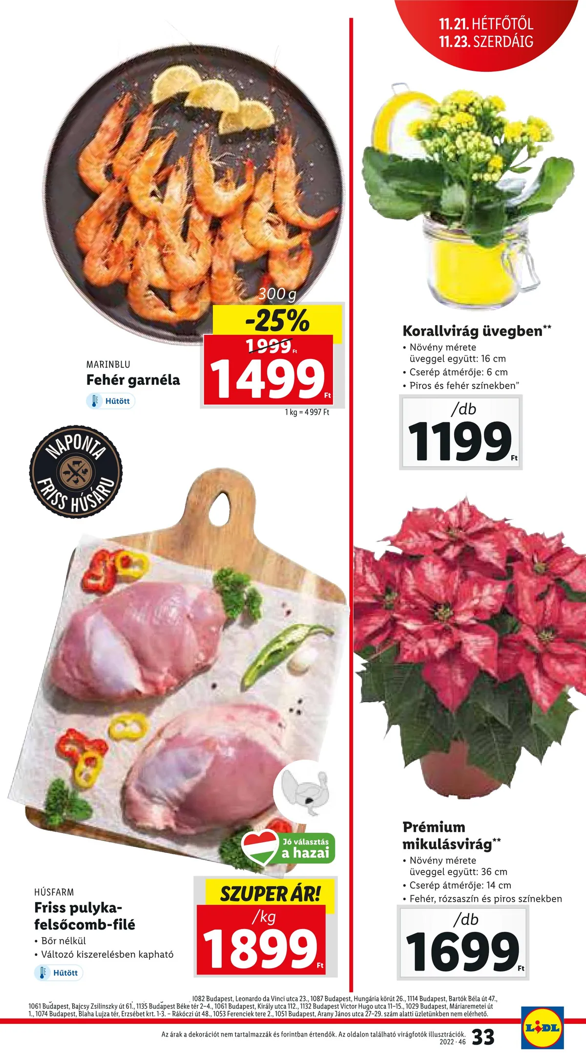 Lidl akciós újság 11.17–11.23 – 33. oldal