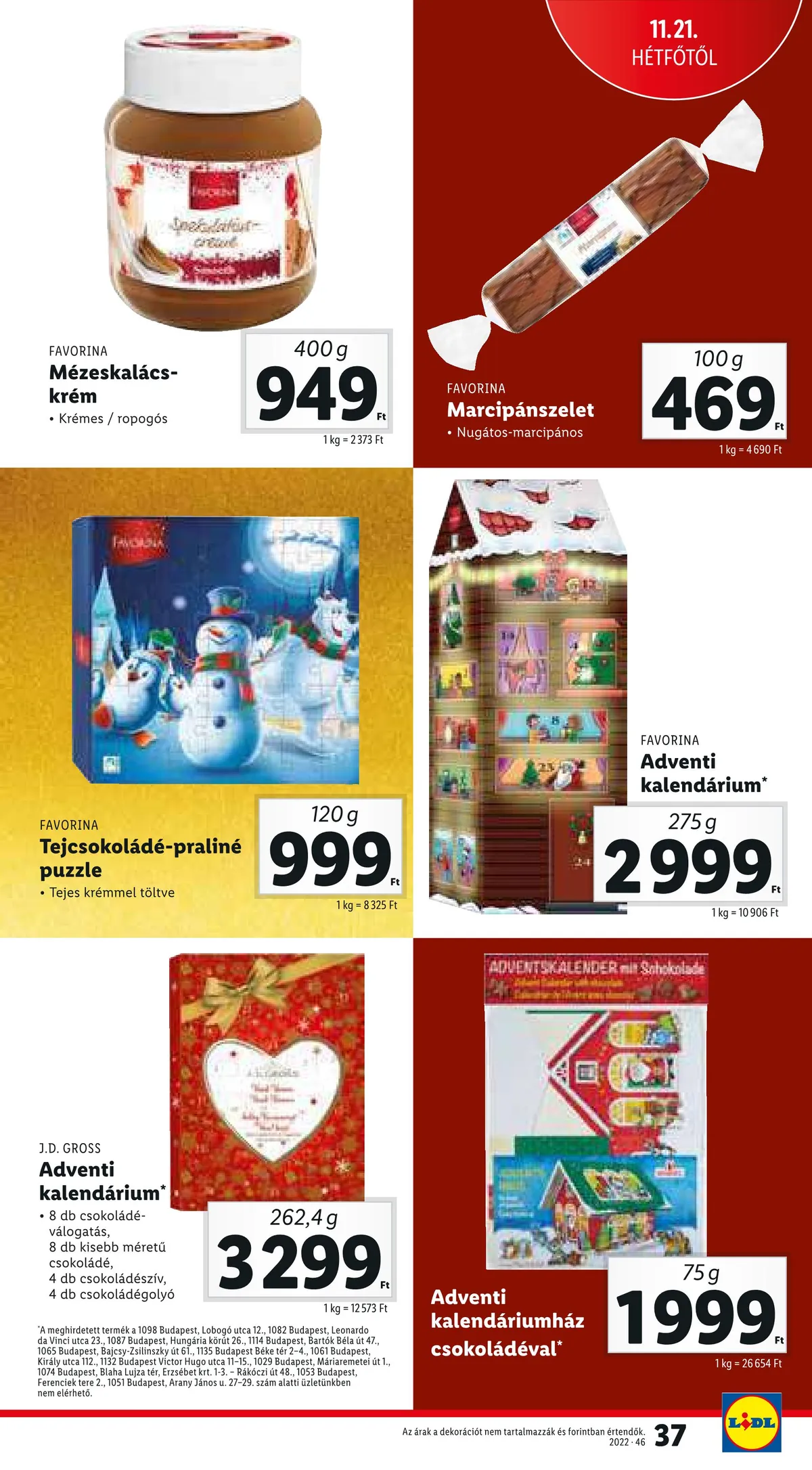 Lidl akciós újság 11.17–11.23 – 37. oldal