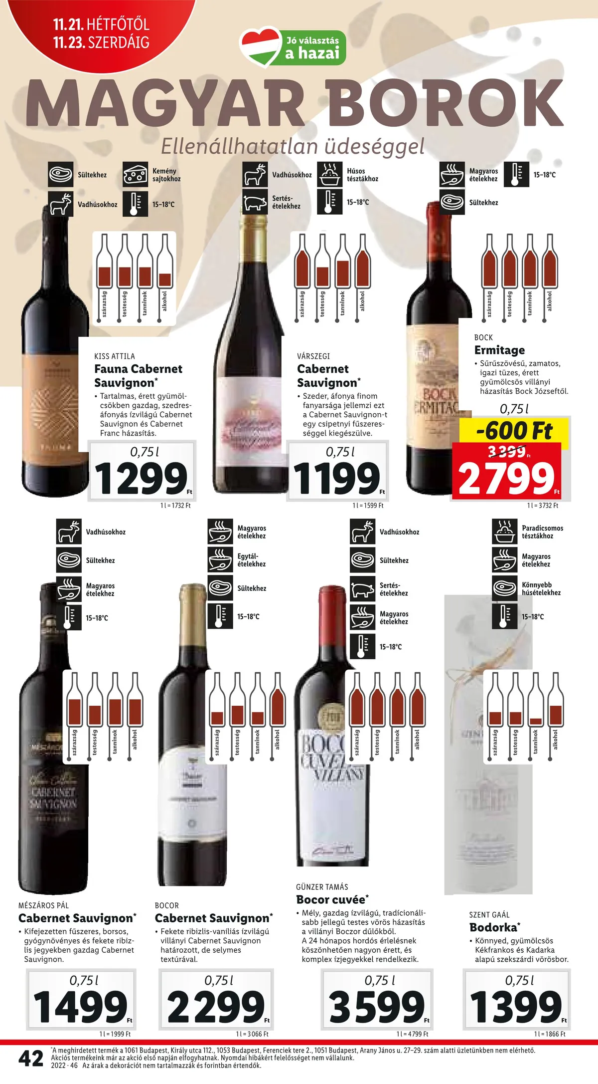 Lidl akciós újság 11.17–11.23 – 42. oldal
