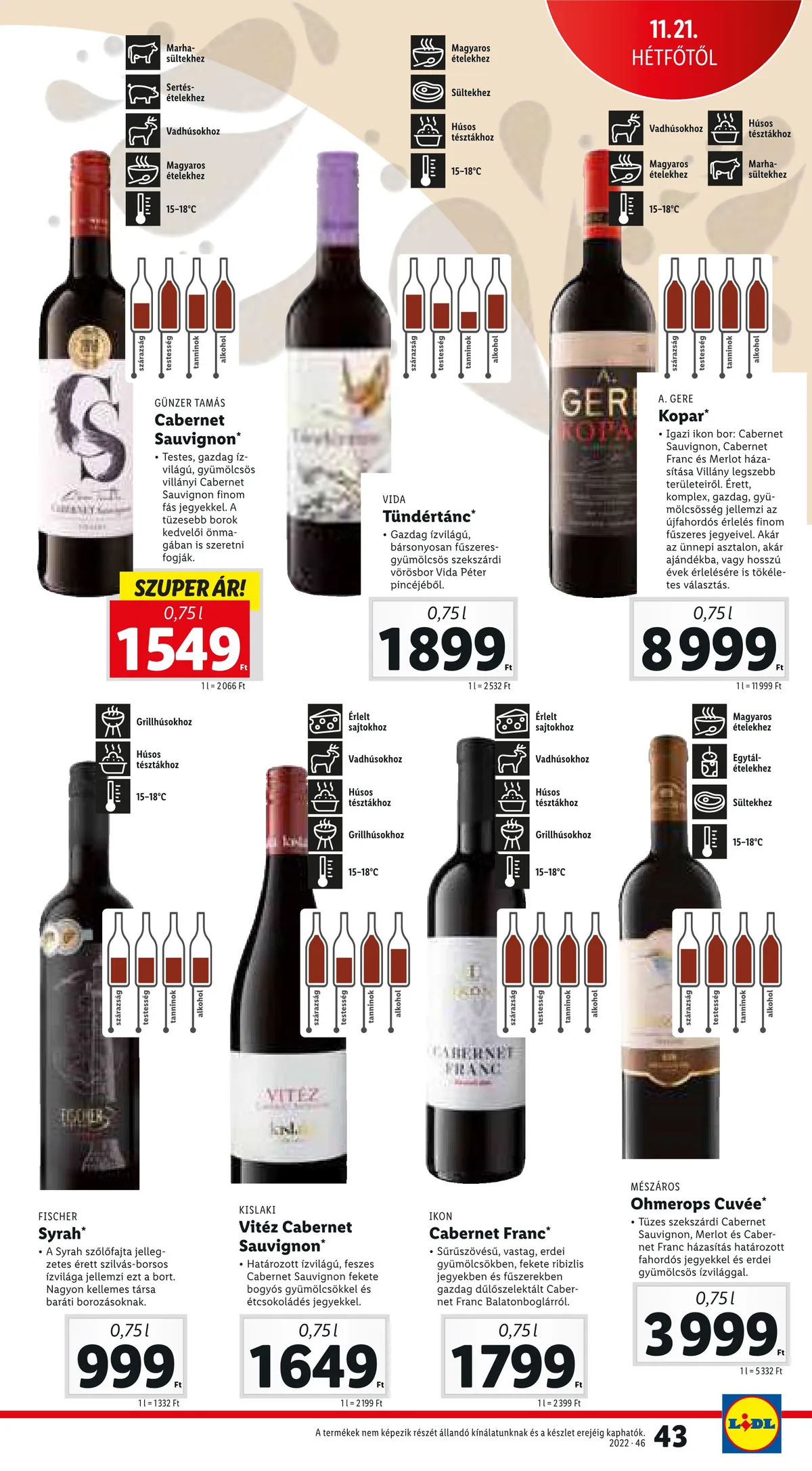 Lidl akciós újság 11.17–11.23 – 43. oldal
