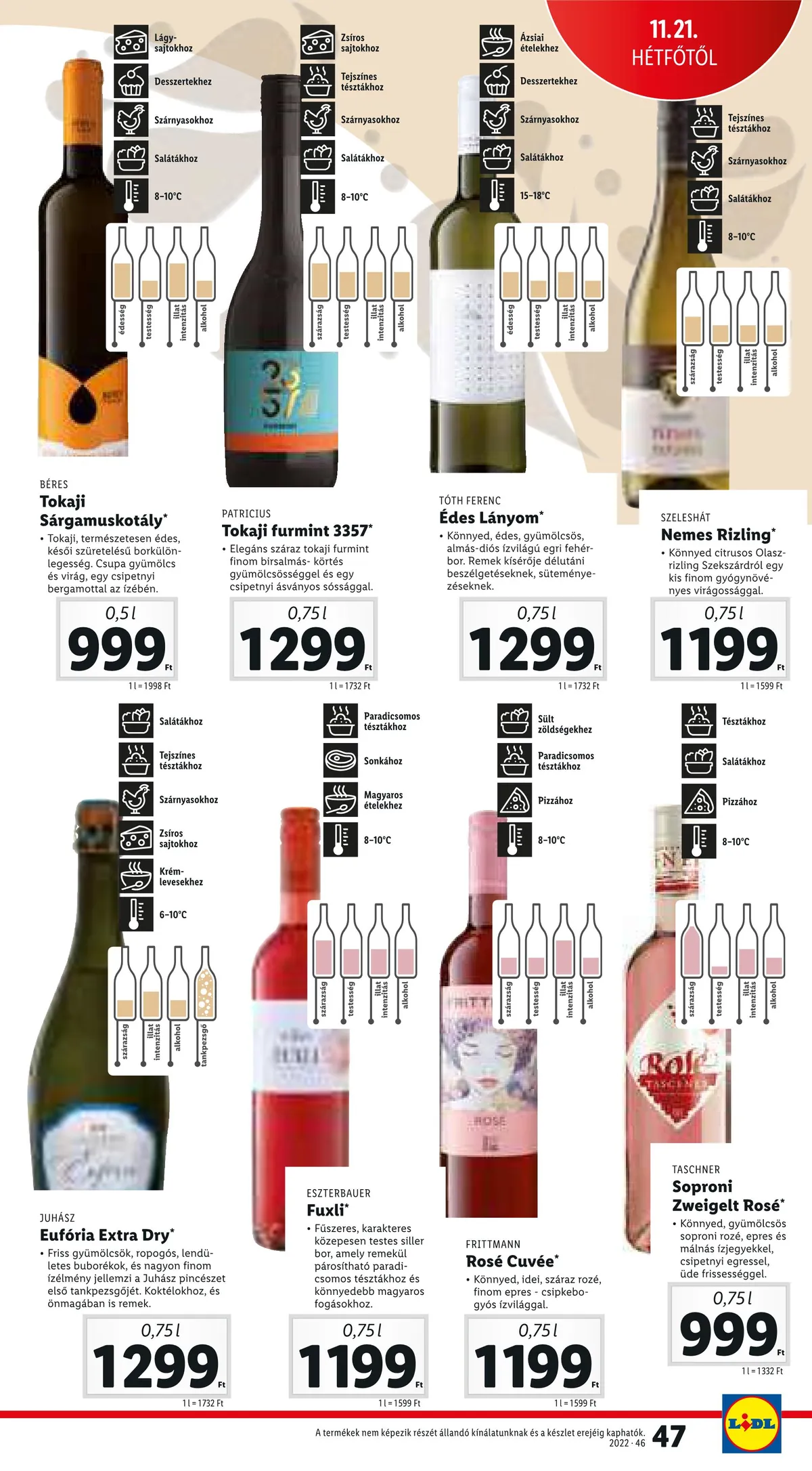 Lidl akciós újság 11.17–11.23 – 47. oldal