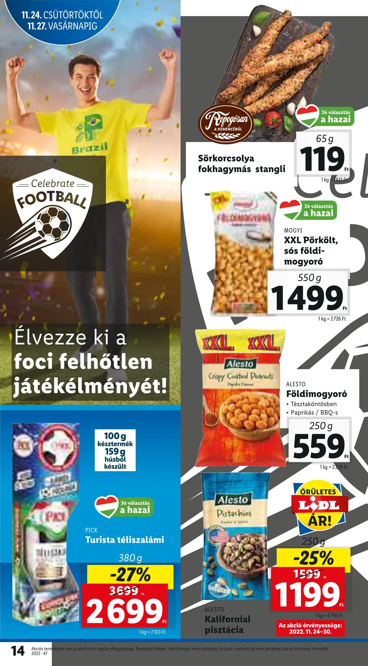 Lidl akciós újság 11.24–11.30 – 14. oldal