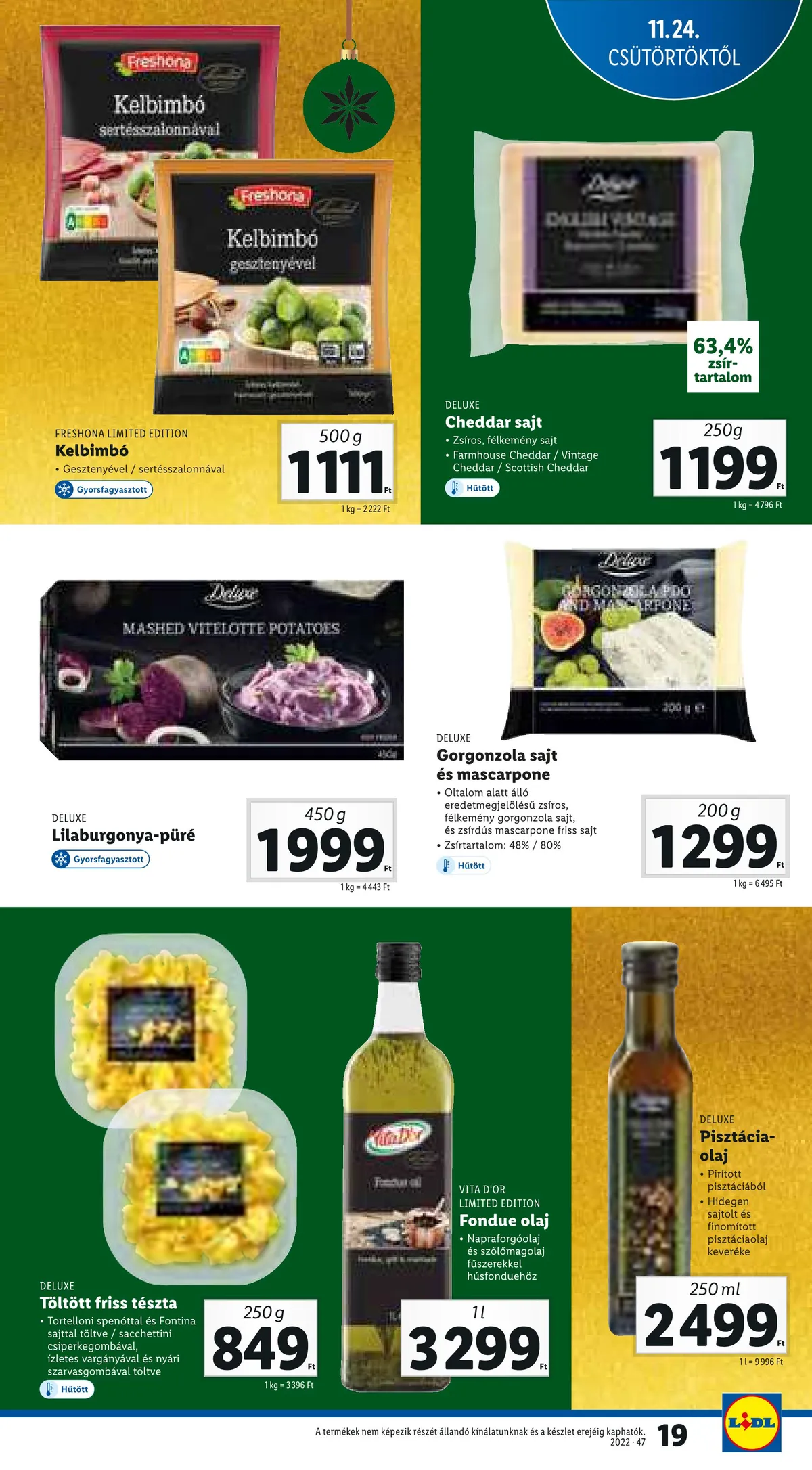 Lidl akciós újság 11.24–11.30 – 19. oldal