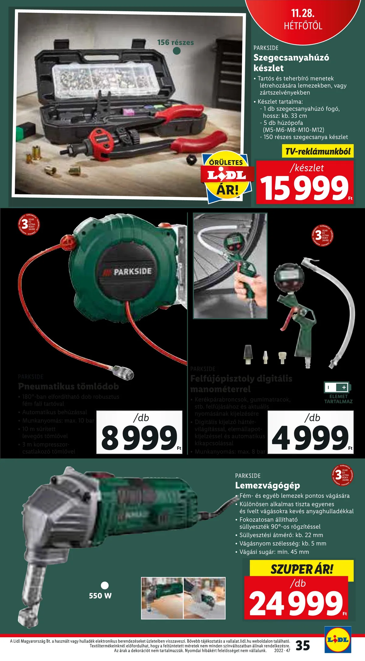 Lidl akciós újság 11.24–11.30 – 35. oldal