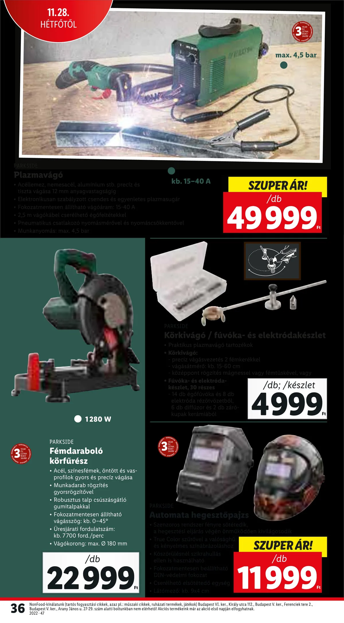 Lidl akciós újság 11.24–11.30 – 36. oldal