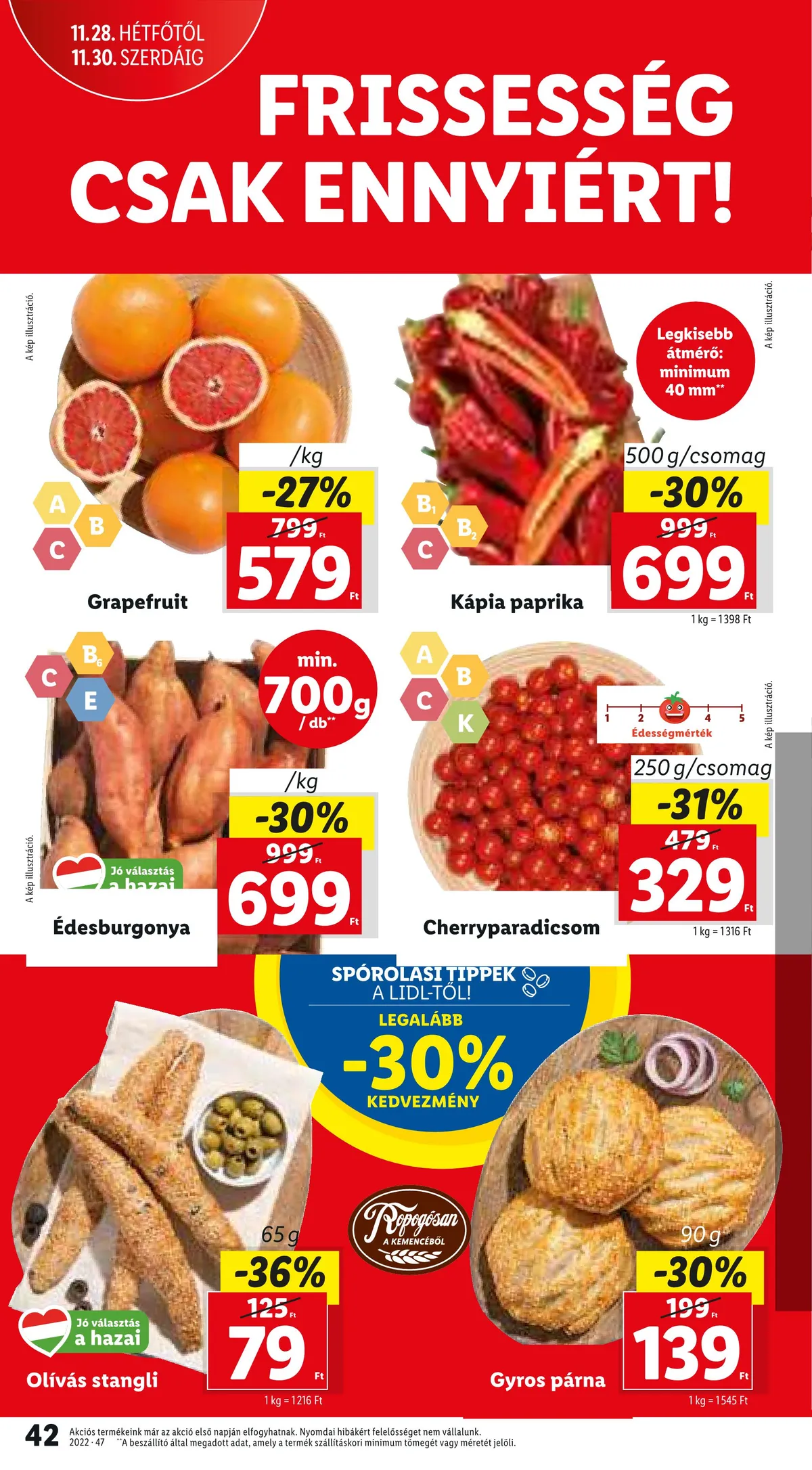 Lidl akciós újság 11.24–11.30 – 42. oldal