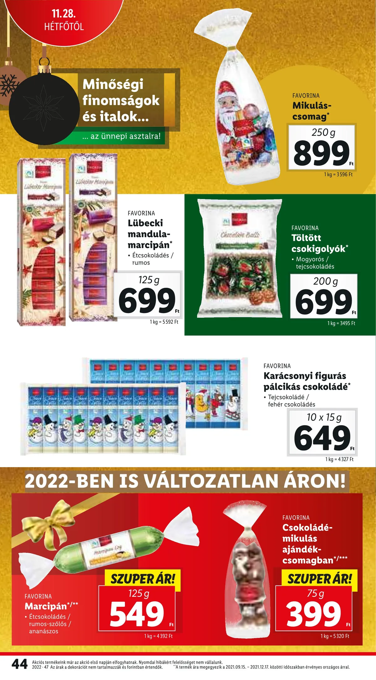 Lidl akciós újság 11.24–11.30 – 44. oldal