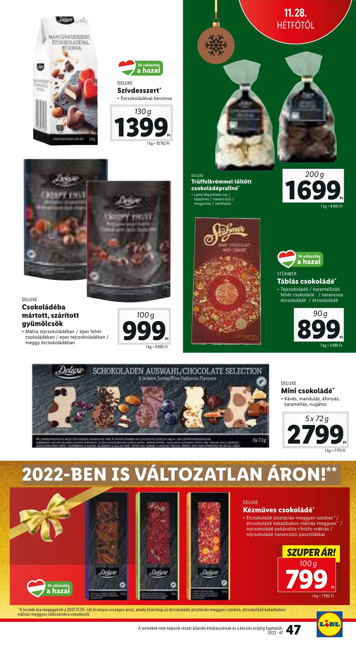 Lidl akciós újság 11.24–11.30 – 47. oldal