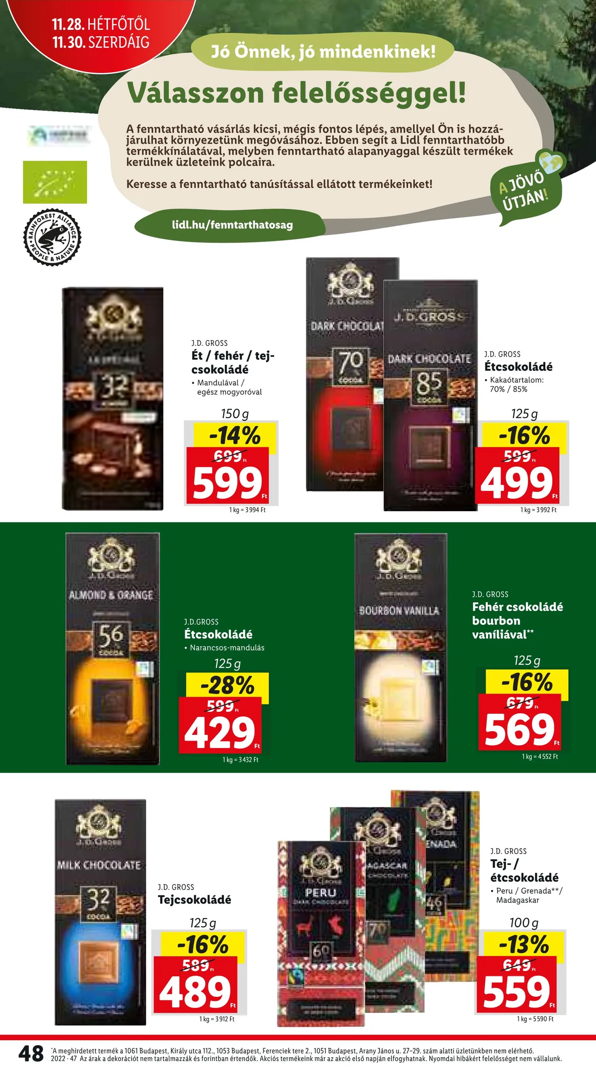 Lidl akciós újság 11.24–11.30 – 48. oldal