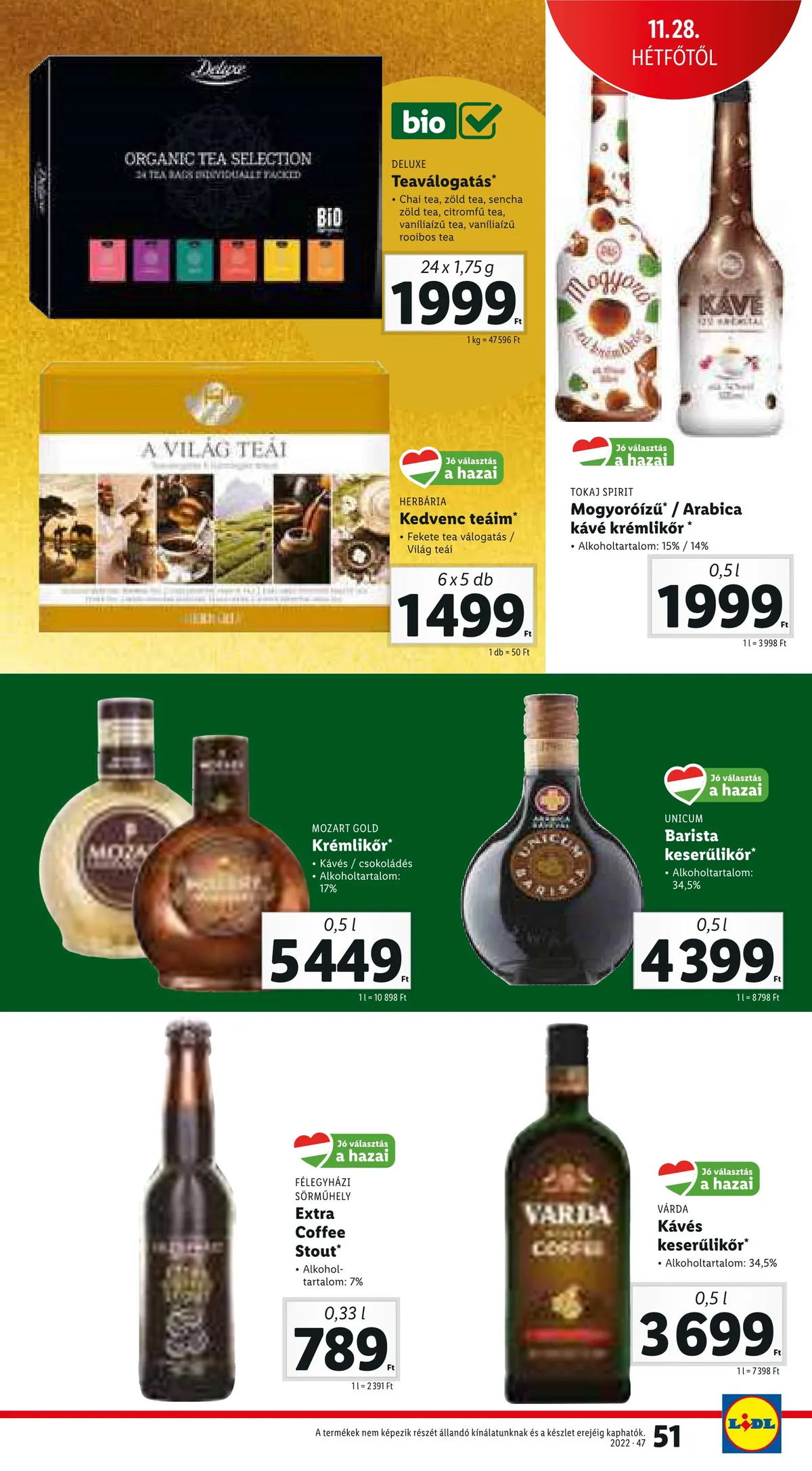 Lidl akciós újság 11.24–11.30 – 51. oldal