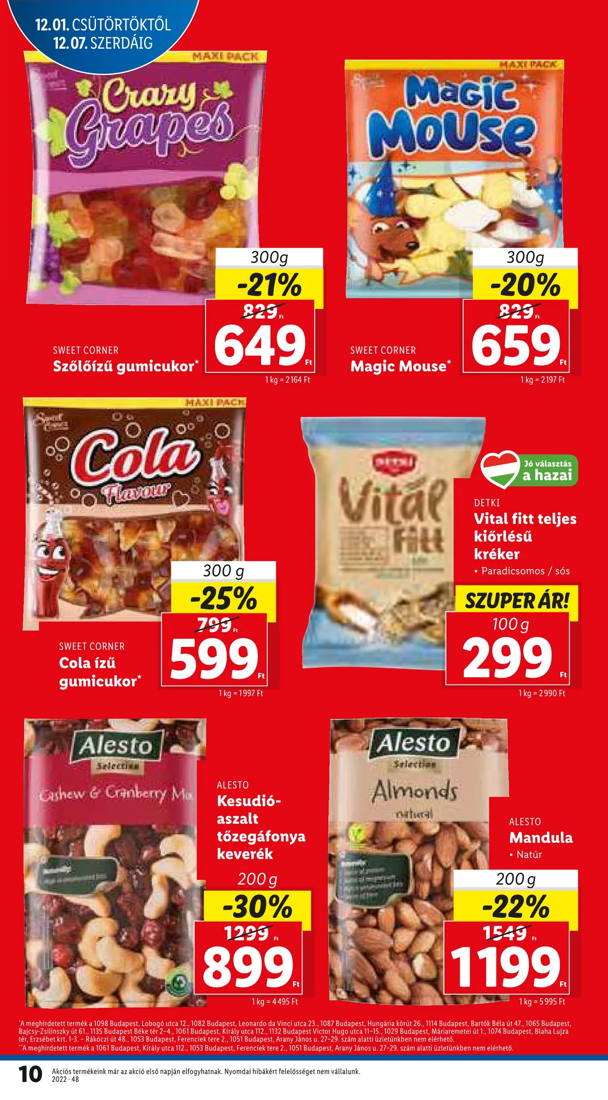 Lidl akciós újság 12.01–12.07 – 10. oldal