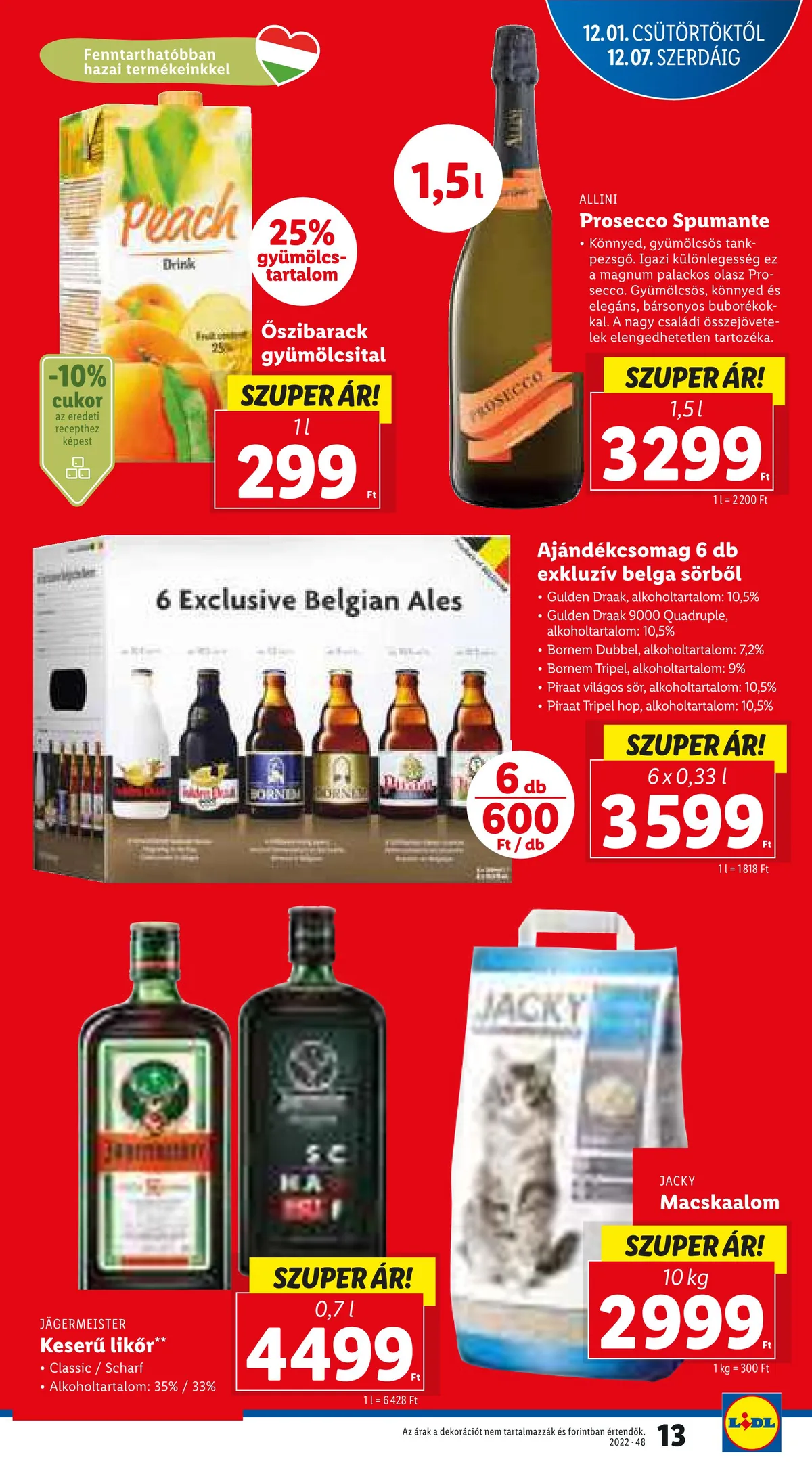 Lidl akciós újság 12.01–12.07 – 13. oldal