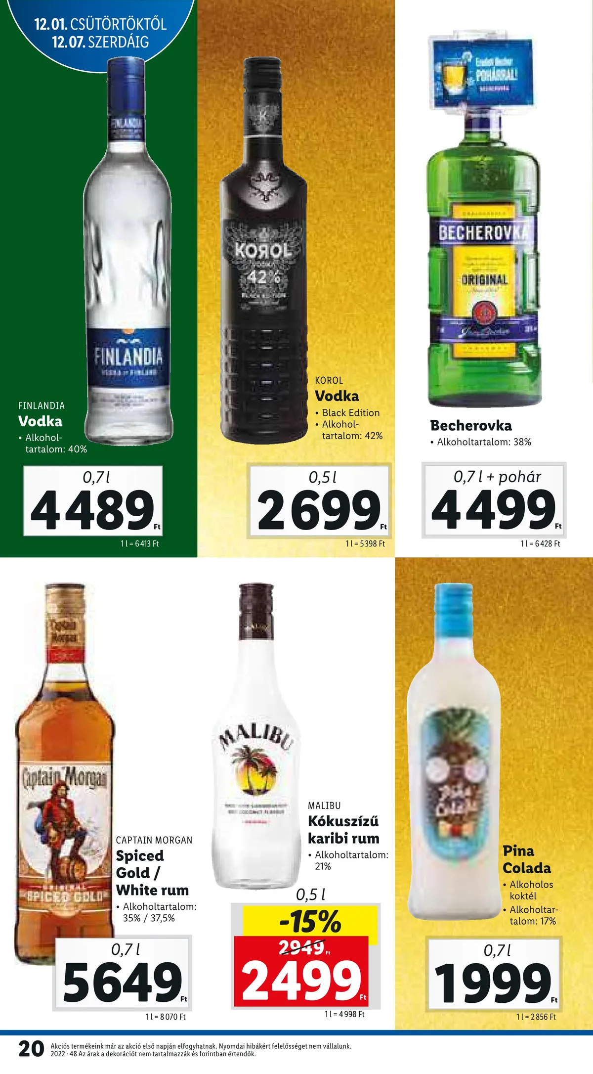 Lidl akciós újság 12.01–12.07 – 20. oldal