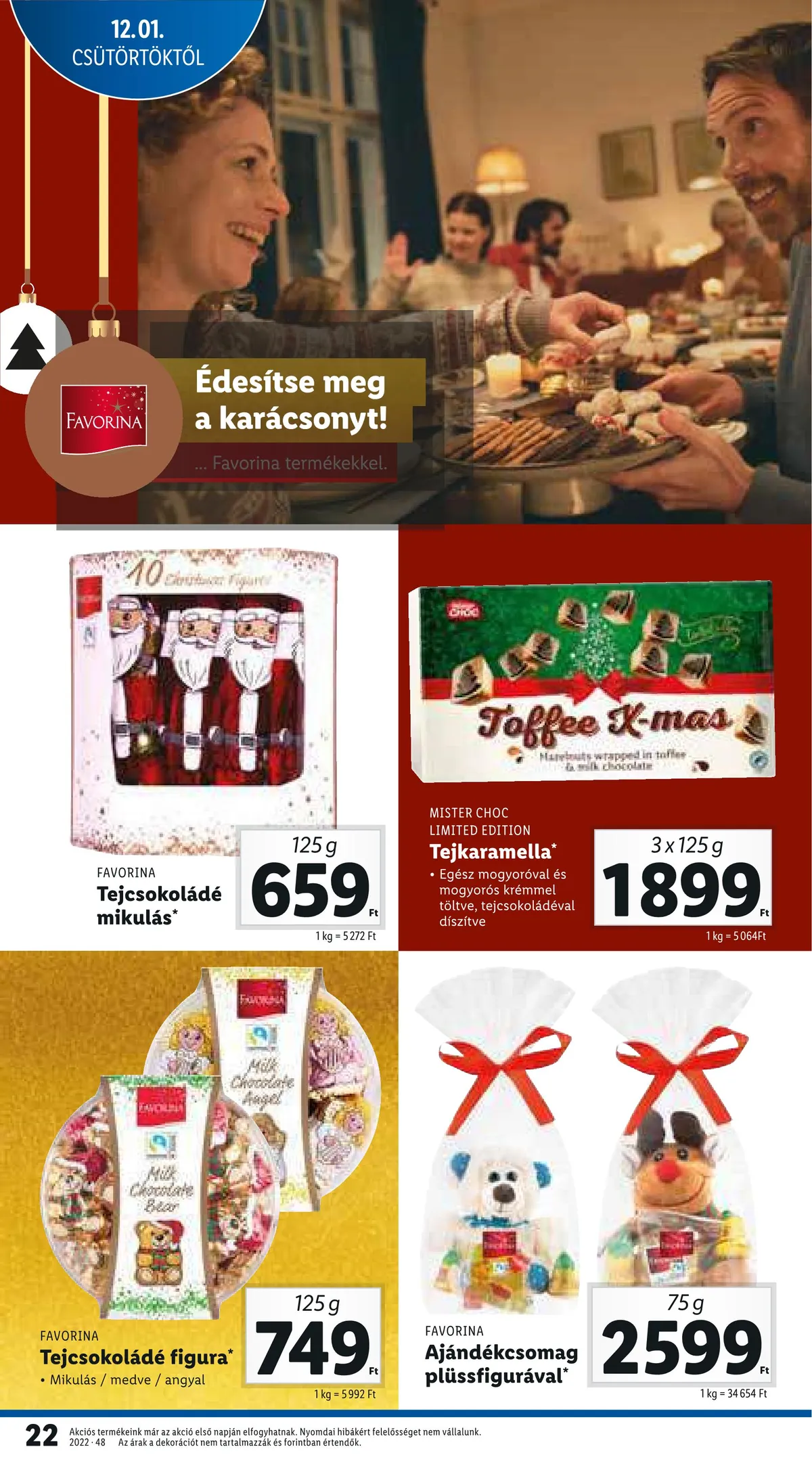 Lidl akciós újság 12.01–12.07 – 22. oldal