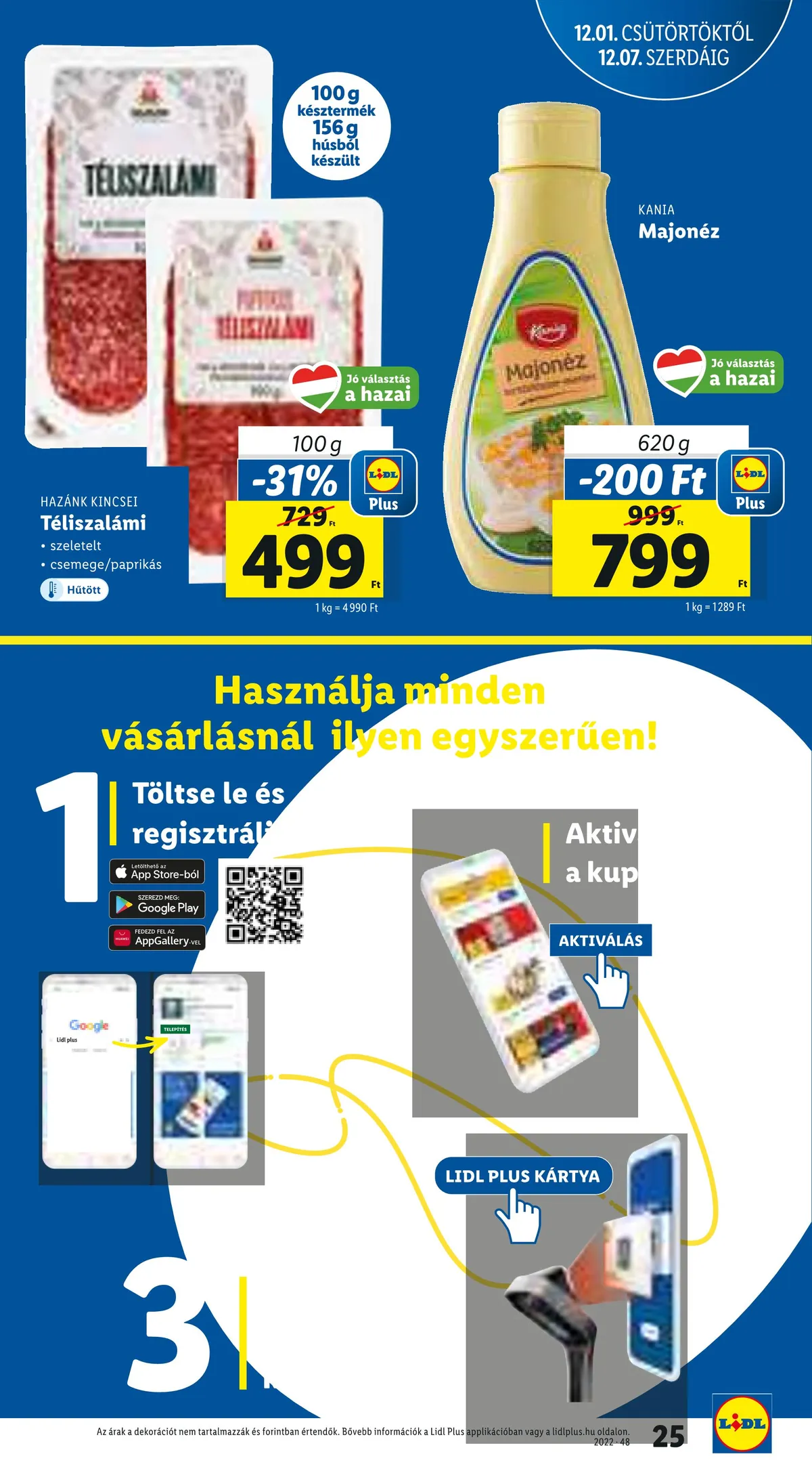 Lidl akciós újság 12.01–12.07 – 25. oldal