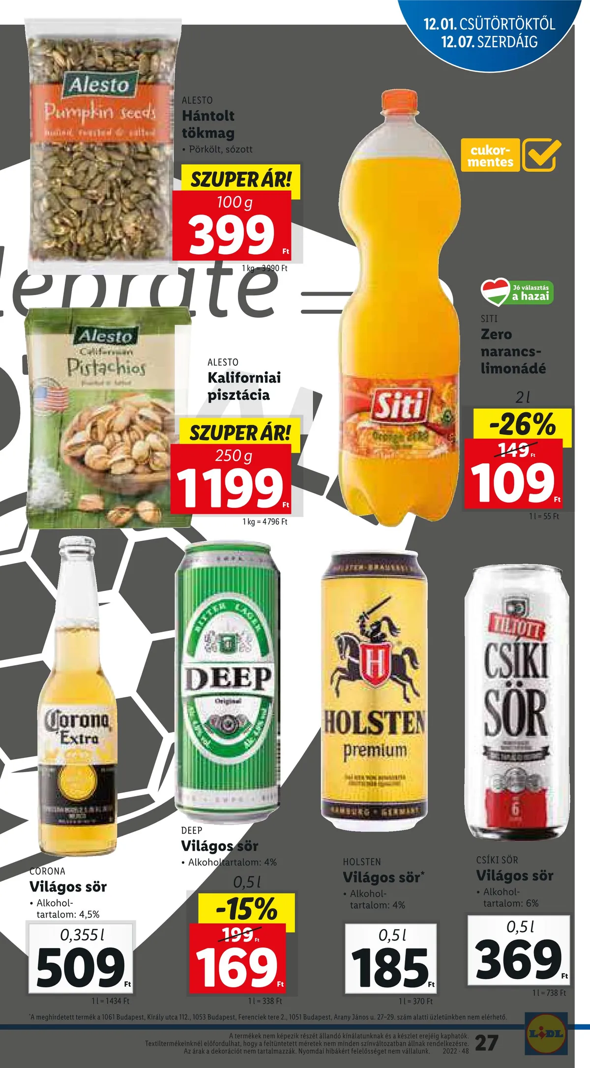 Lidl akciós újság 12.01–12.07 – 27. oldal