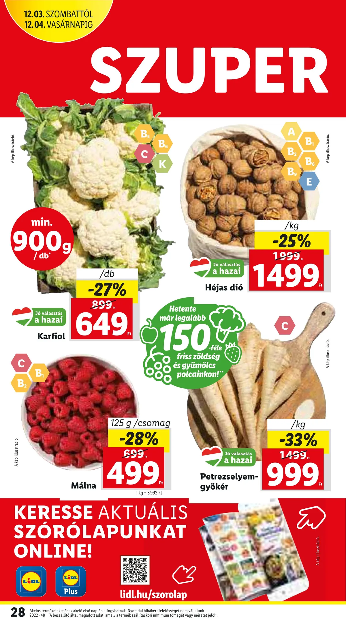 Lidl akciós újság 12.01–12.07 – 28. oldal