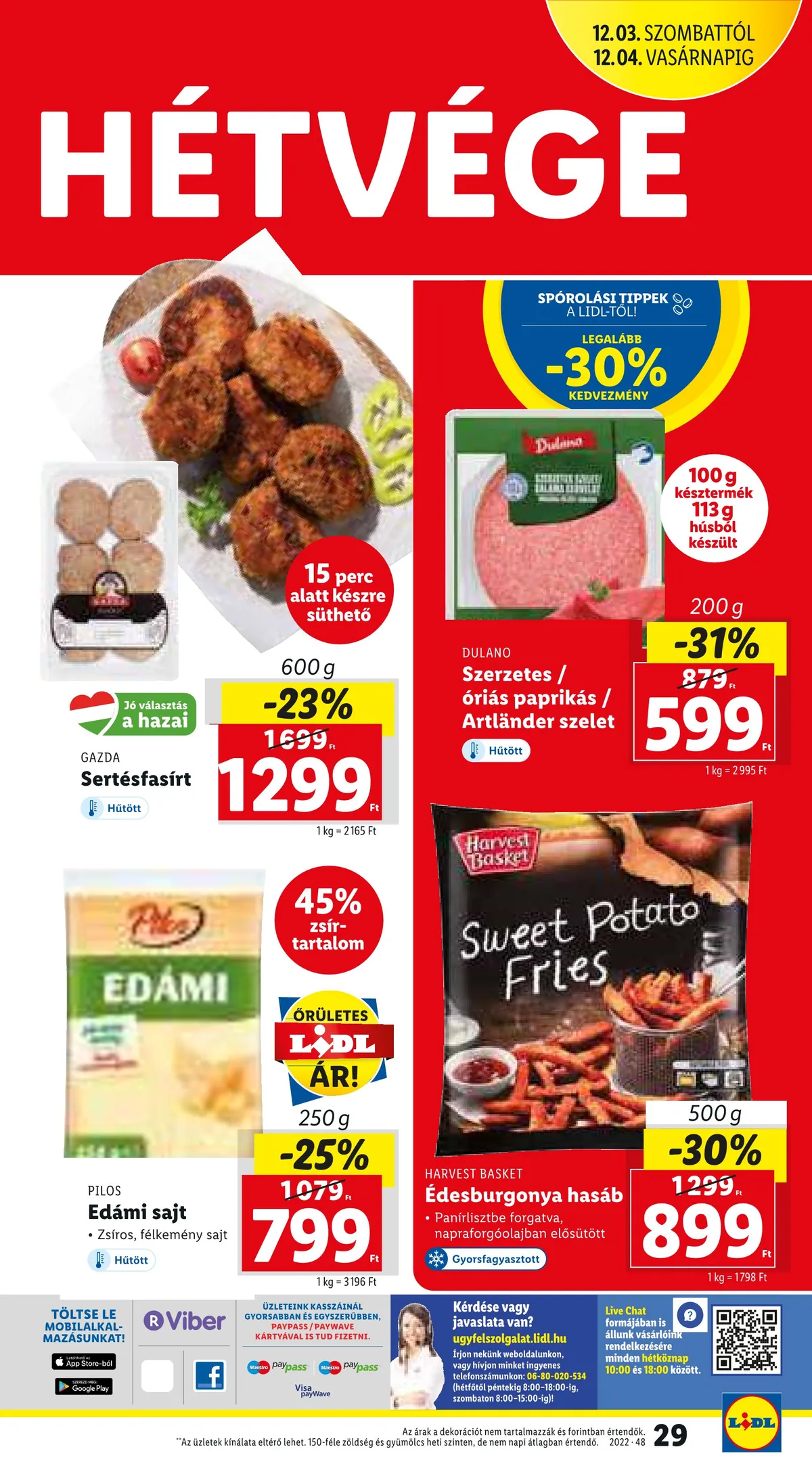 Lidl akciós újság 12.01–12.07 – 29. oldal