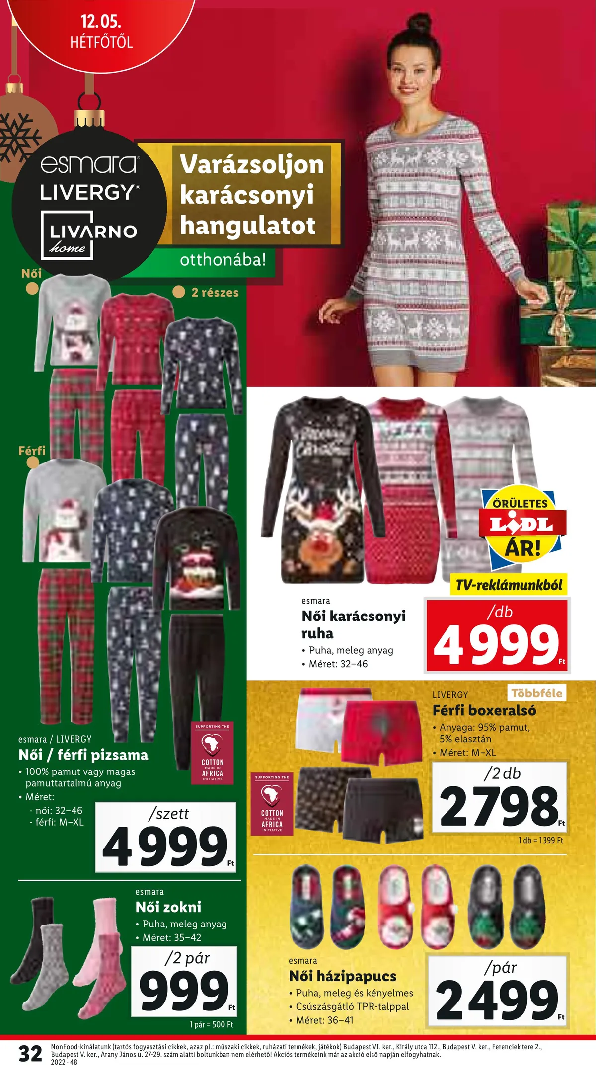 Lidl akciós újság 12.01–12.07 – 32. oldal