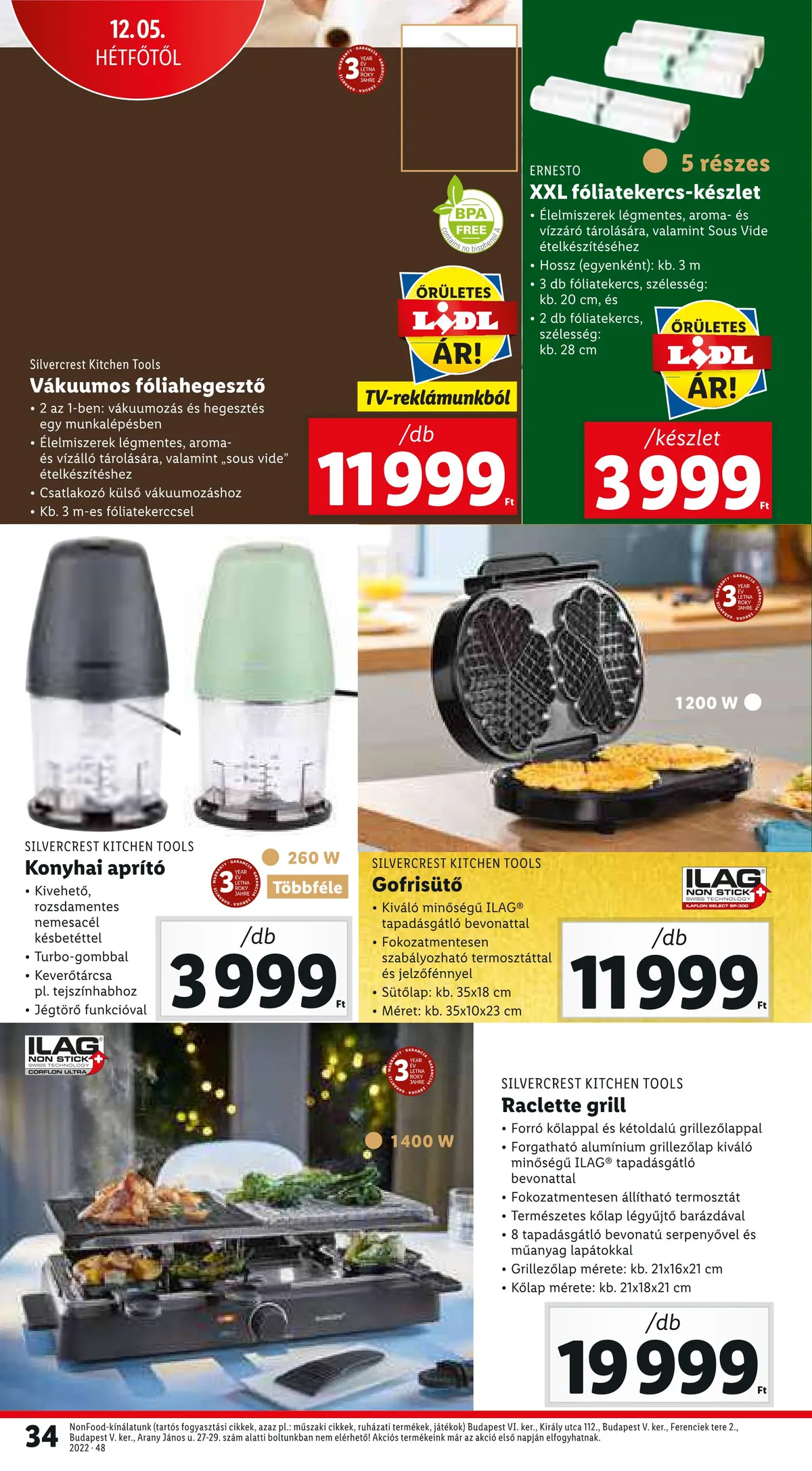 Lidl akciós újság 12.01–12.07 – 34. oldal
