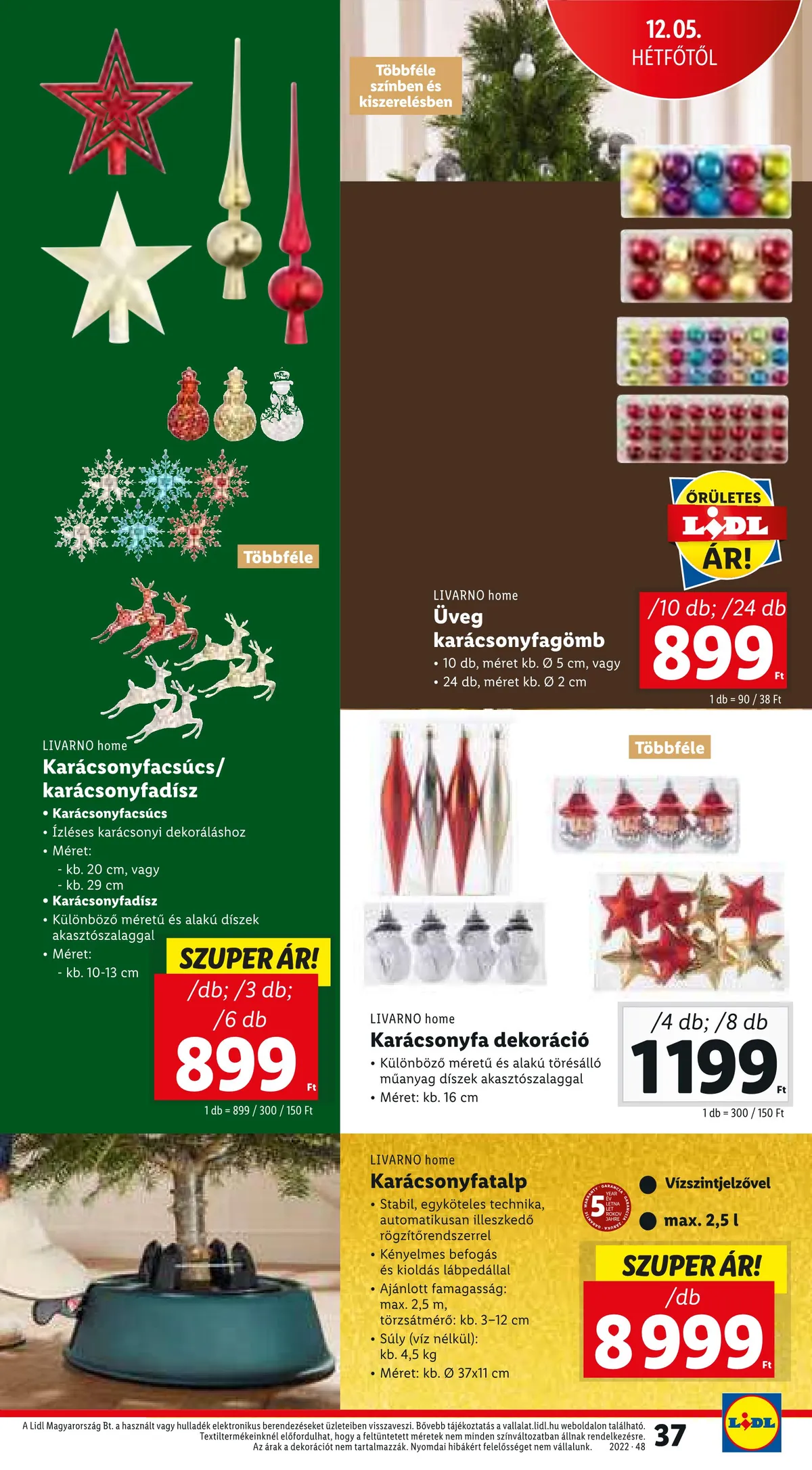 Lidl akciós újság 12.01–12.07 – 37. oldal